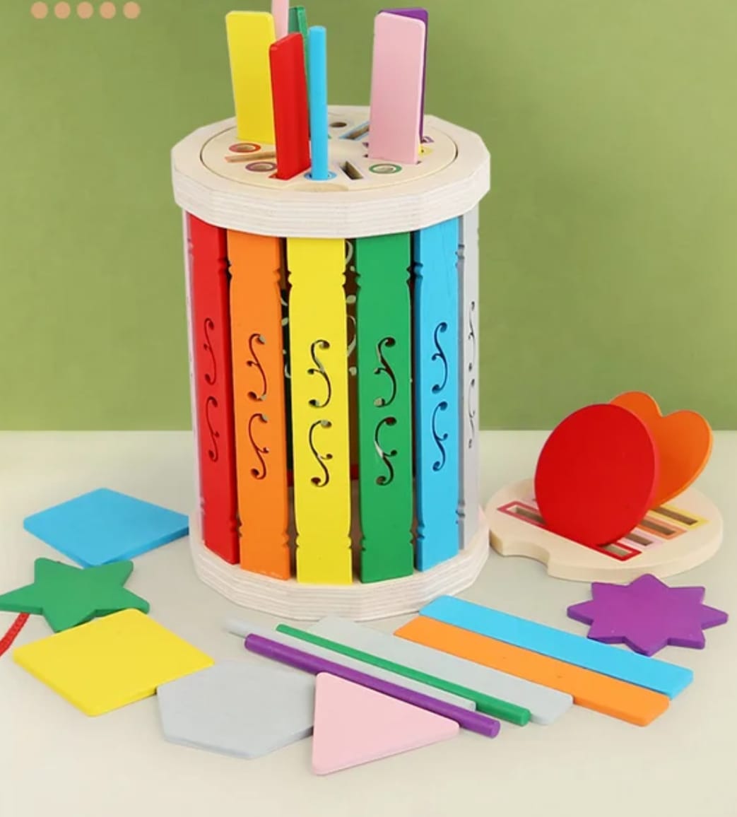 2 in 1 Shapes and Colour Sorting