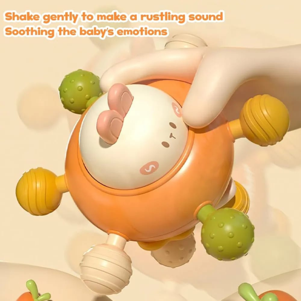 3 in 1 Silicon Baby Teether