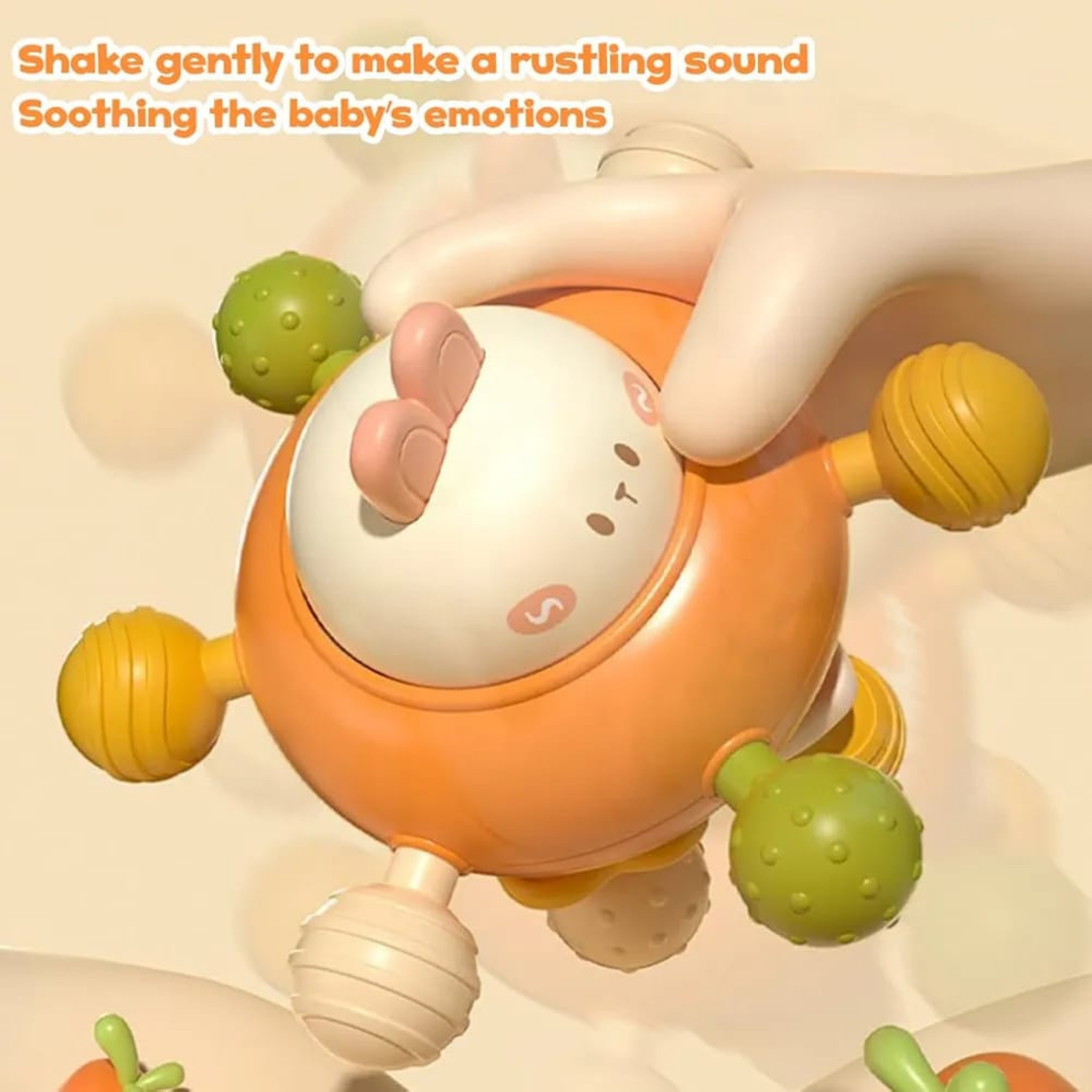 3 in 1 Silicon Baby Teether