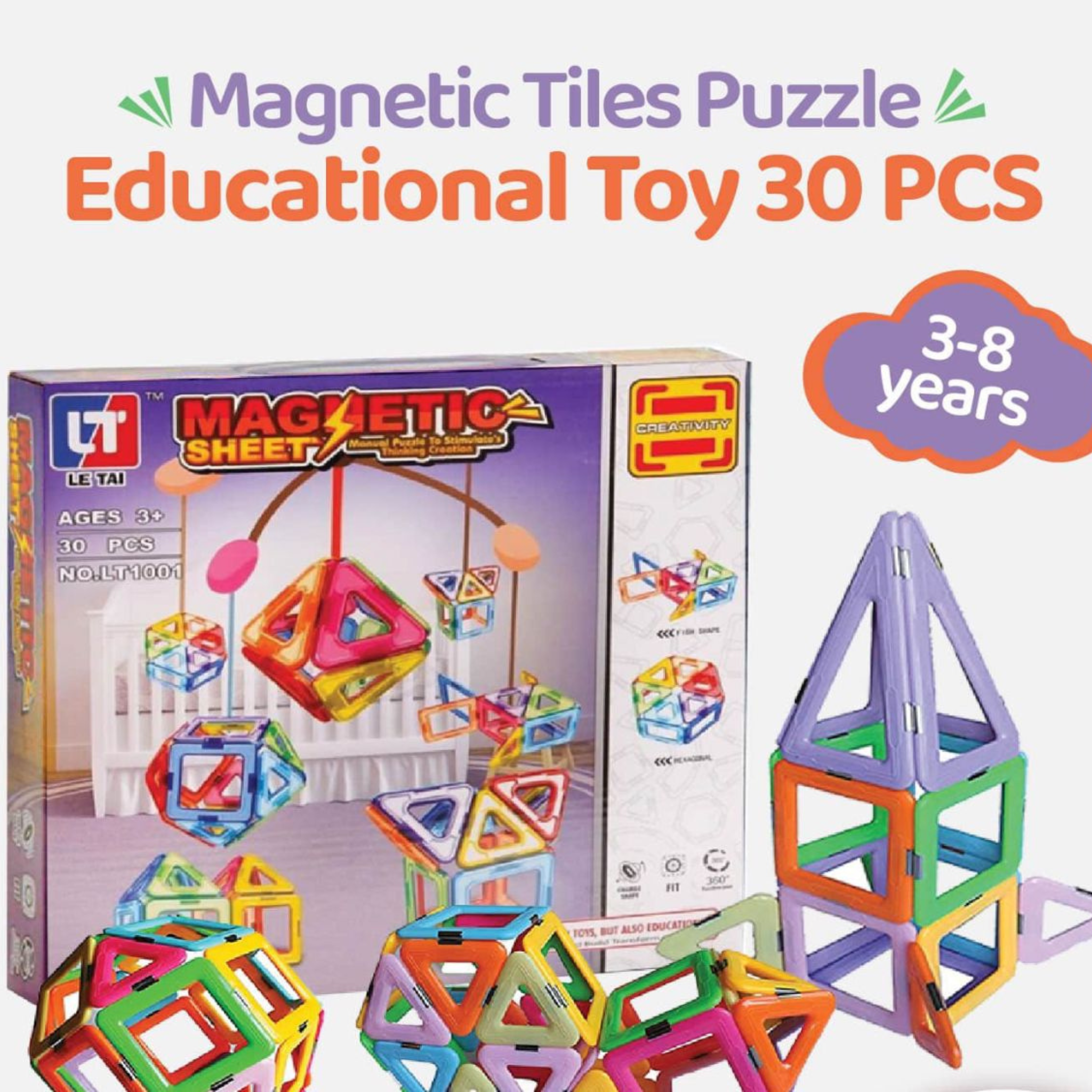 Magnetic Tiles Puzzles