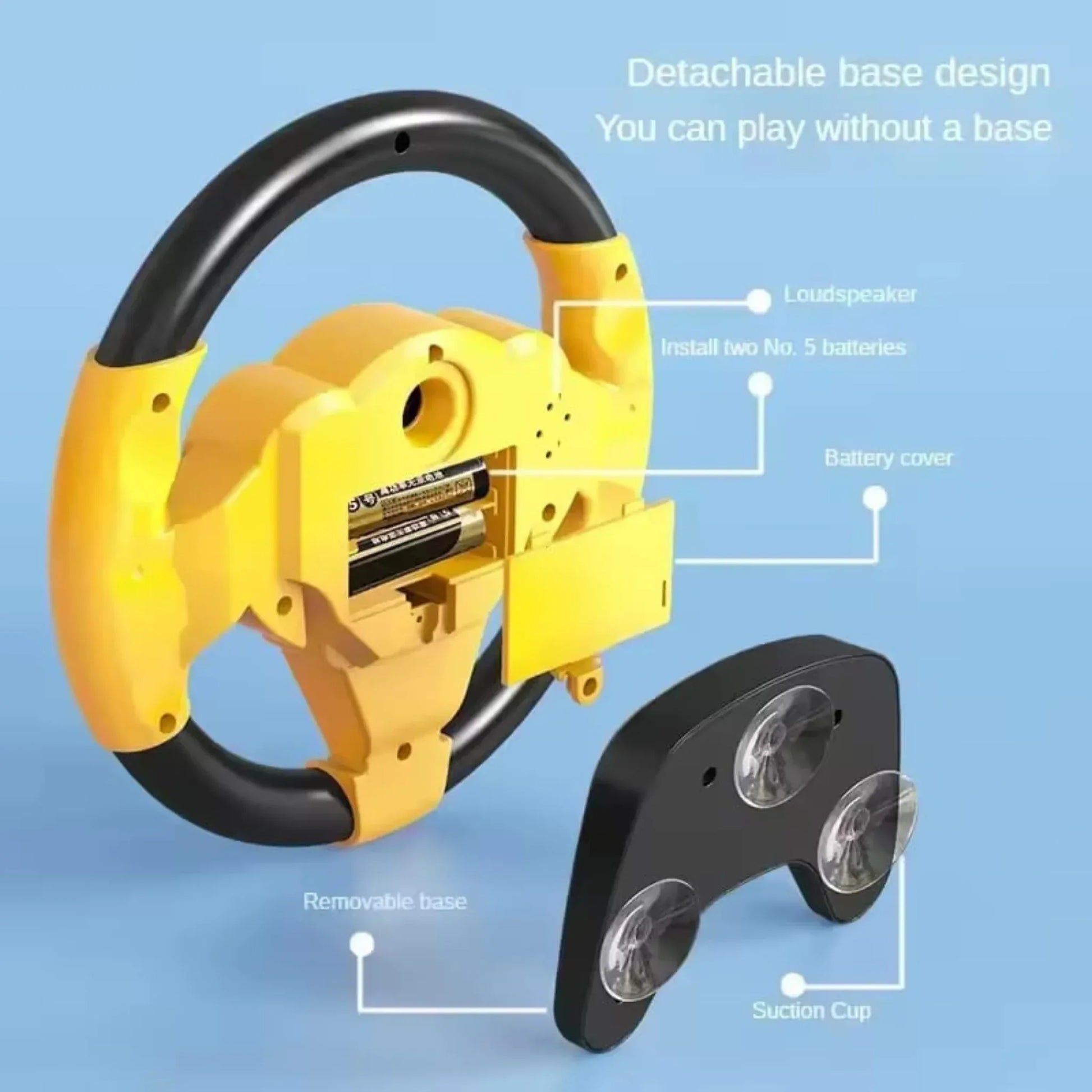 Steering Wheel Toy - Little Thinkers Hub