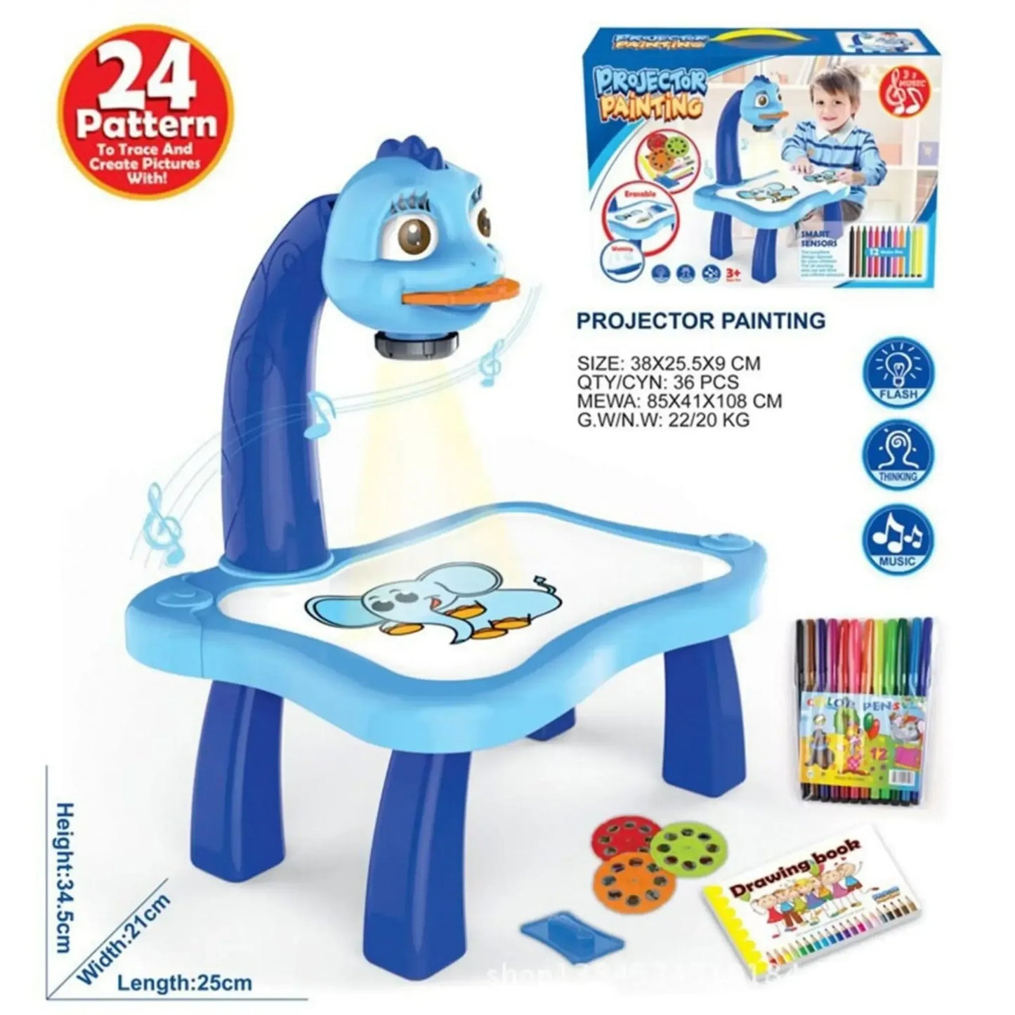 Drawing Projector Painting Taible - Little Thinkers Hub