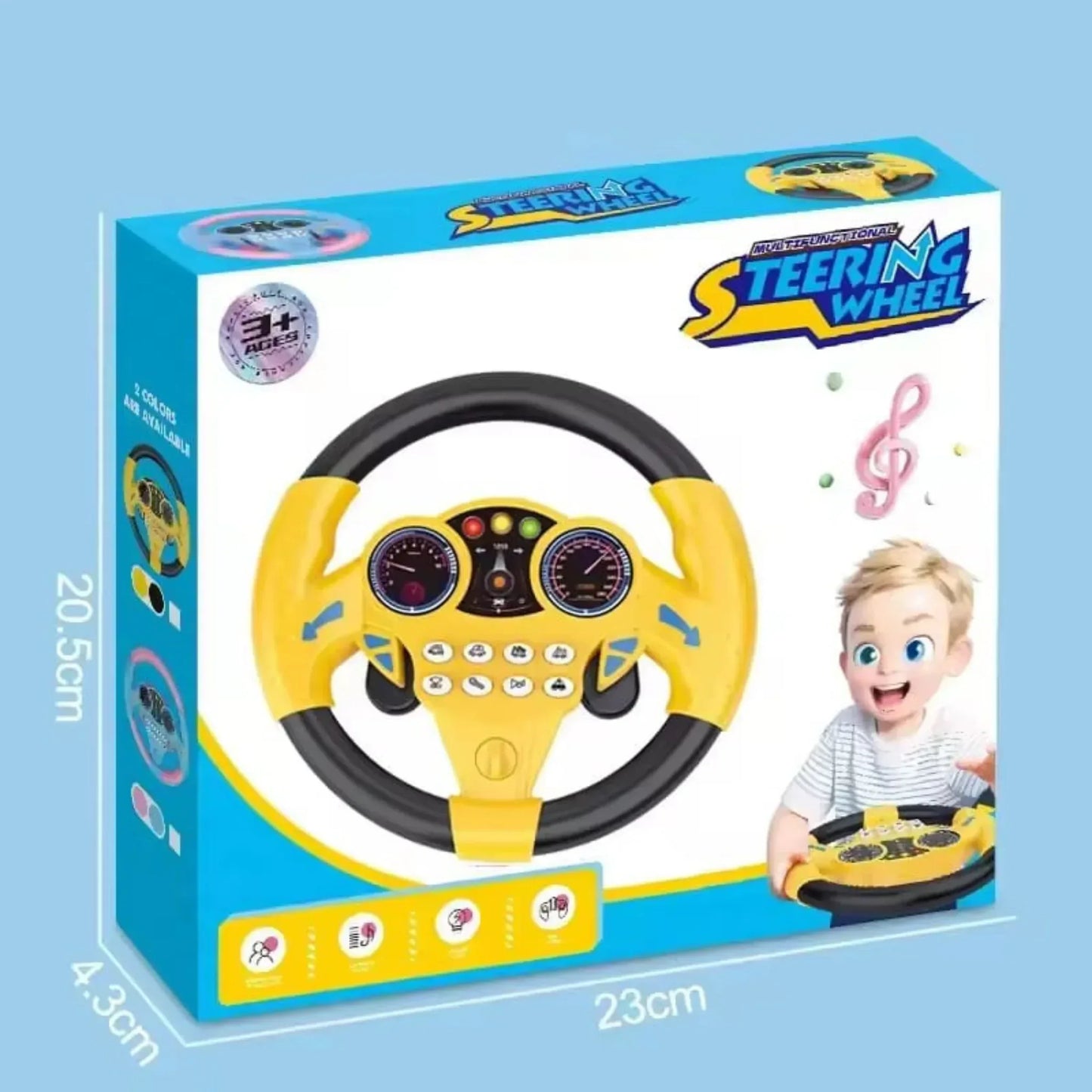 Steering Wheel Toy - Little Thinkers Hub