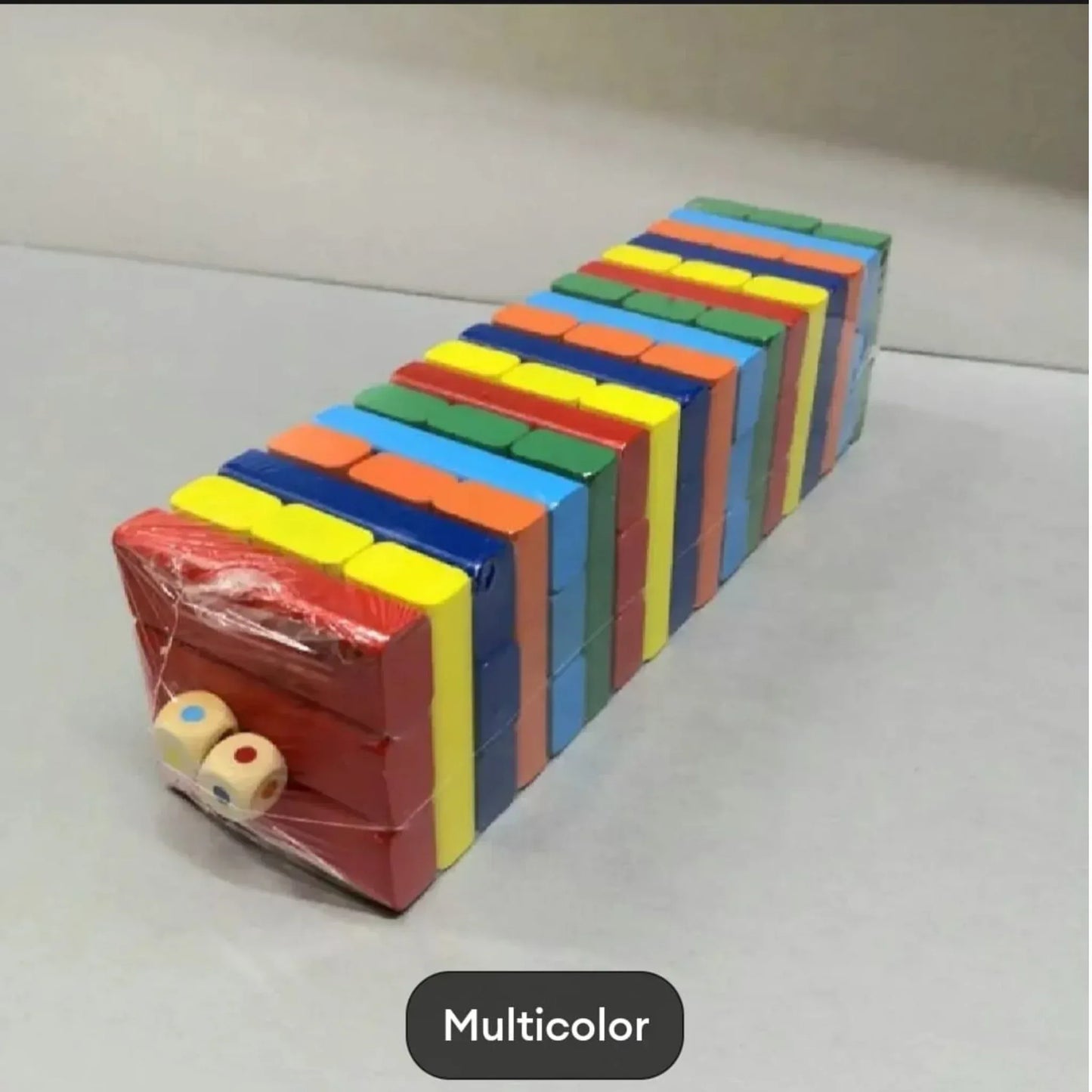 54 Pieces Wooden Jenga Game - Little Thinkers Hub