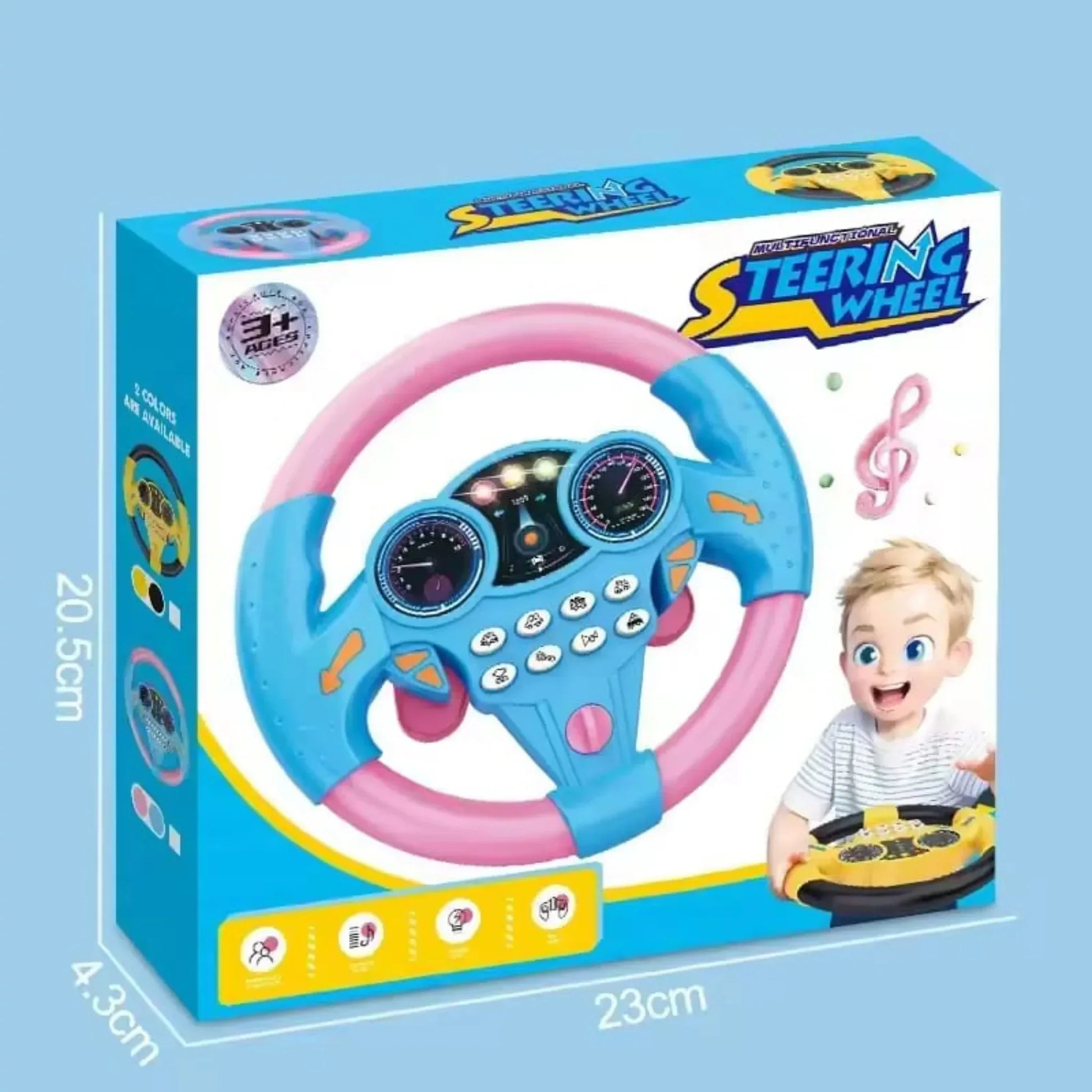 Steering Wheel Toy - Little Thinkers Hub