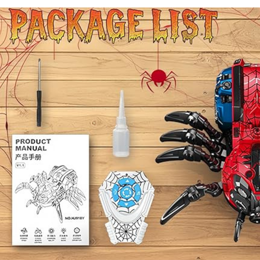 RC Smoke Spider With Lights and Sound