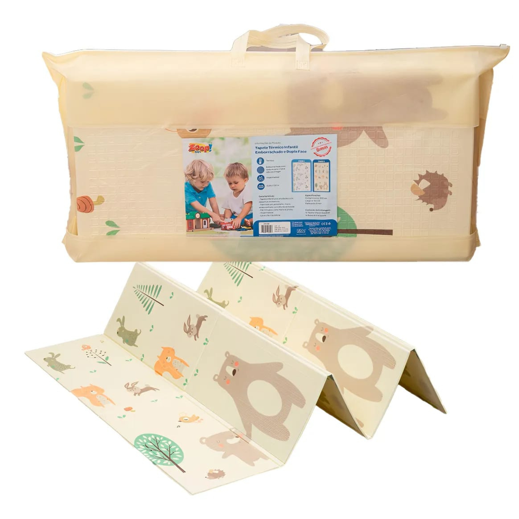 Premium Baby Play Mat – Foldable, Thick, Non-Slip | 3 Sizes Available