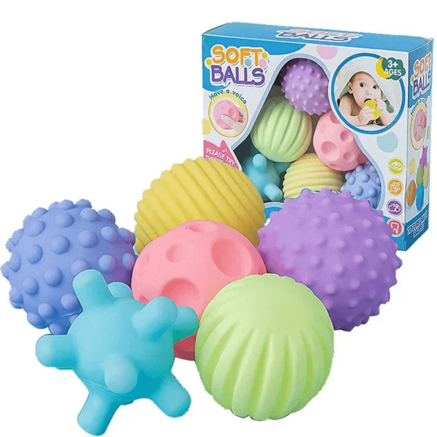 Ultimate Baby Sensory Bundle – Developmental Tummy Time & Exploration Set