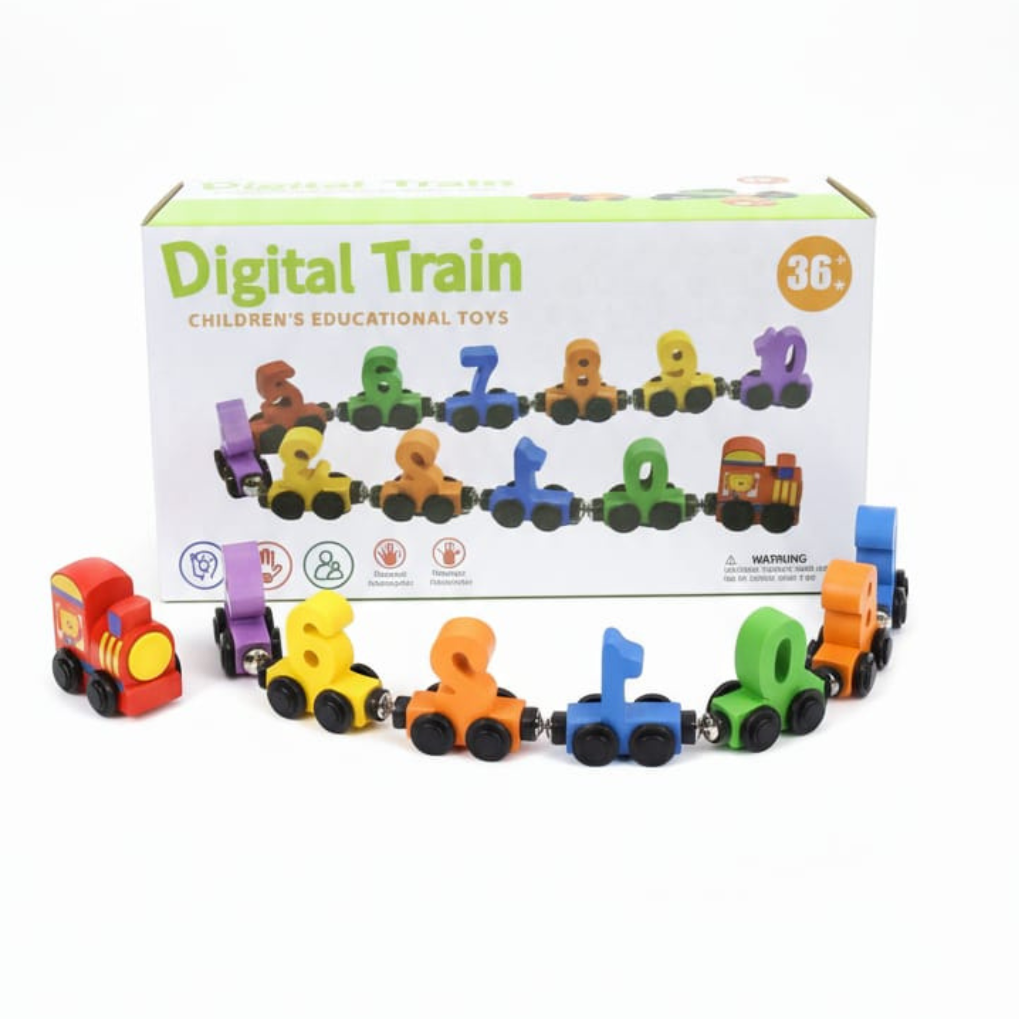 Wooden Digital Train
