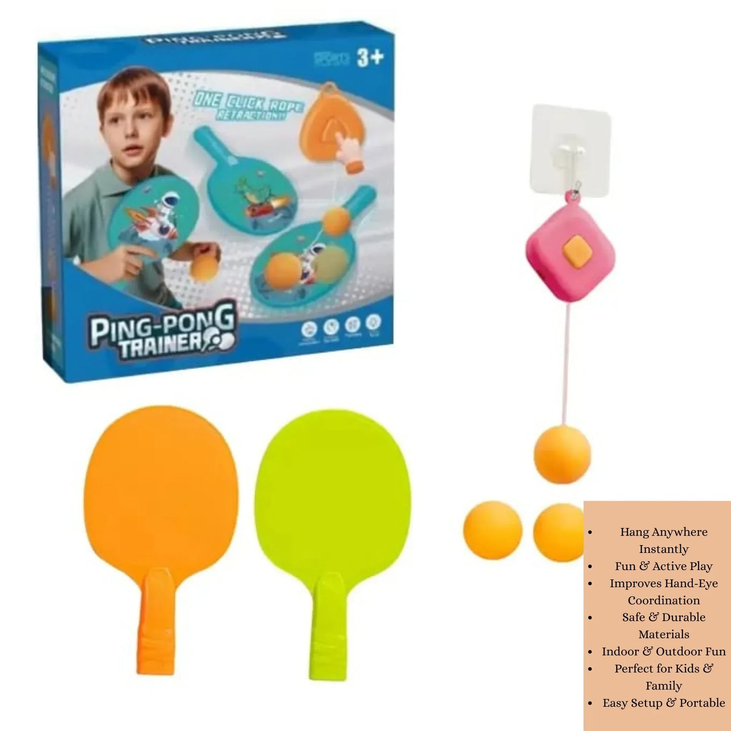 Hanging Ping Pong Tennis - Little Thinkers Hub