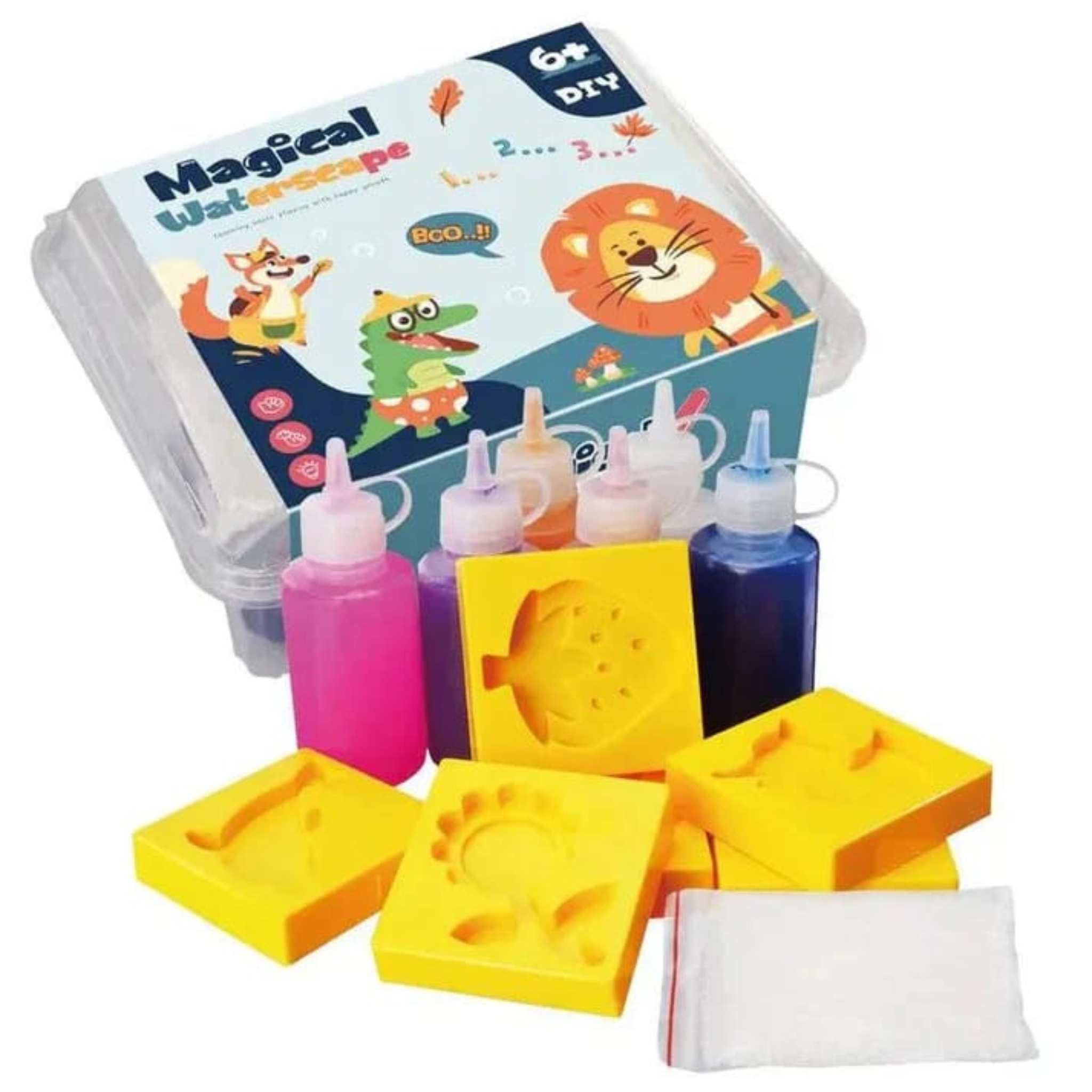 Magic Waterscape - DIY ELF Water Gel Molding Toy