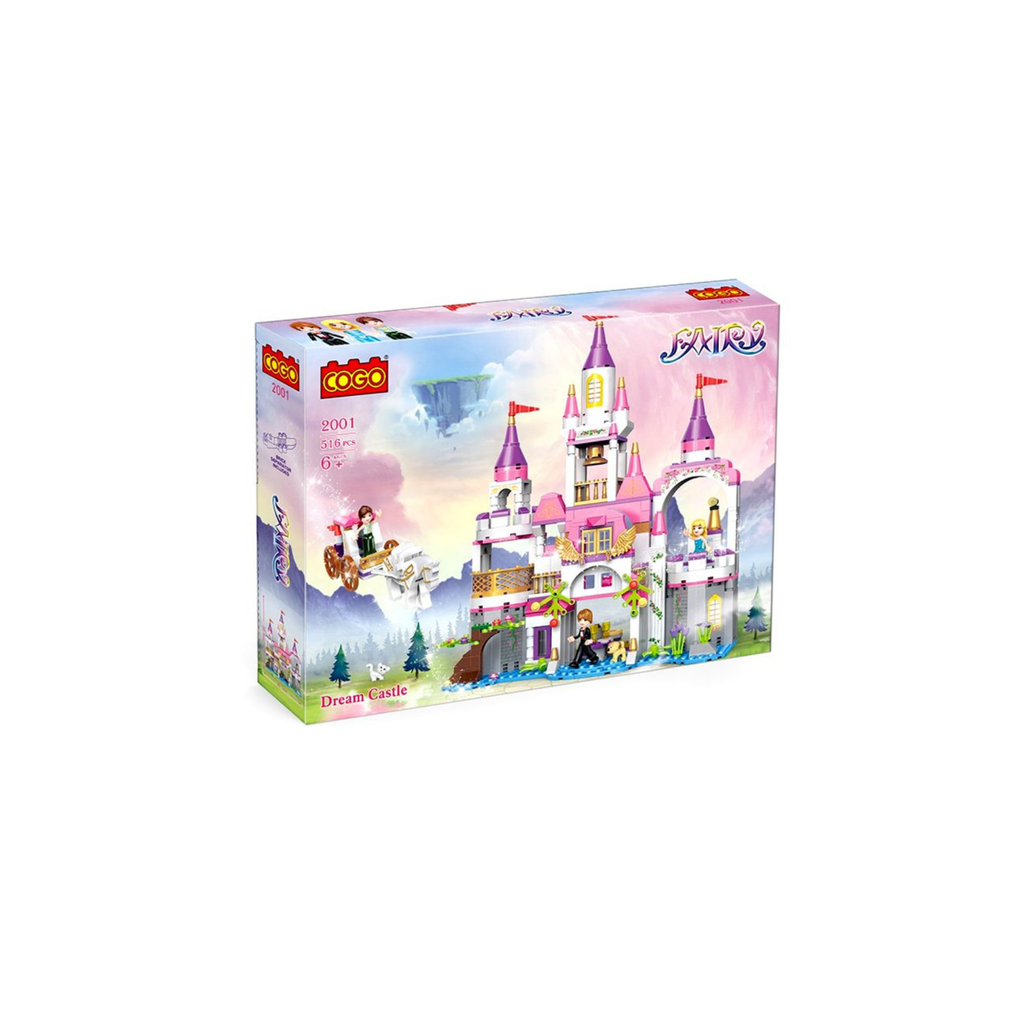 Fairy Tale Dream Logo Castle House 516 Pieces