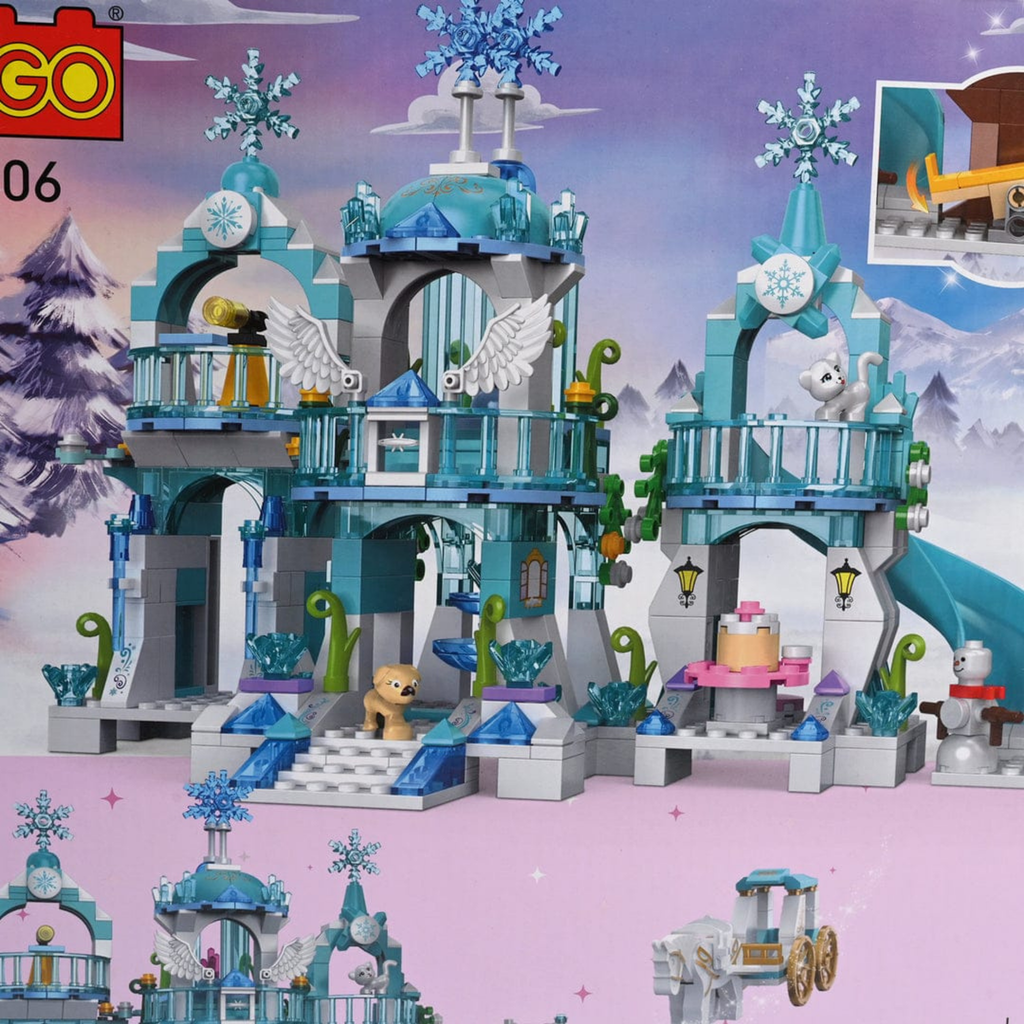 Fairytale Dream Creative Building blocks Set  477 Pieces