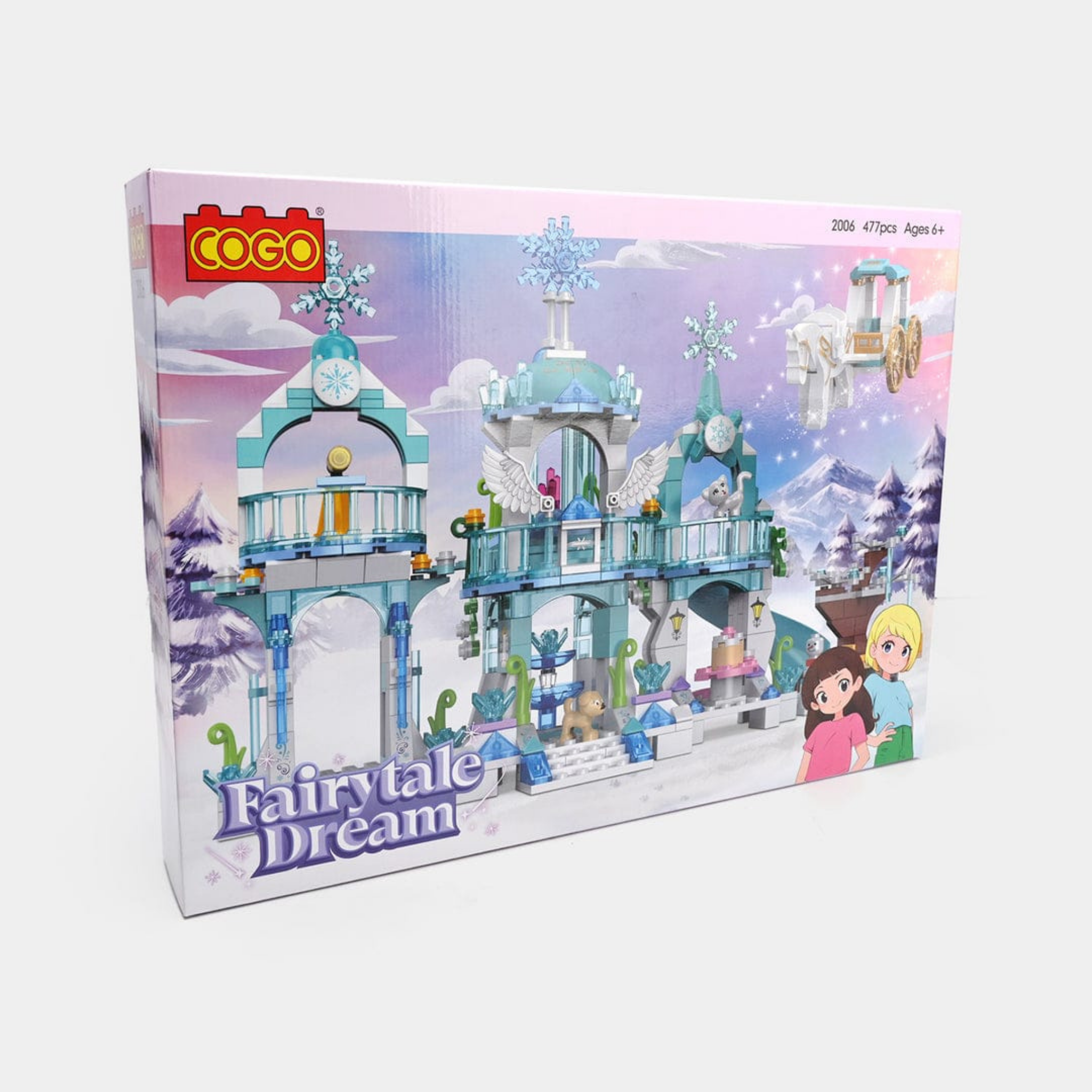 Fairytale Dream Creative Building blocks Set  477 Pieces