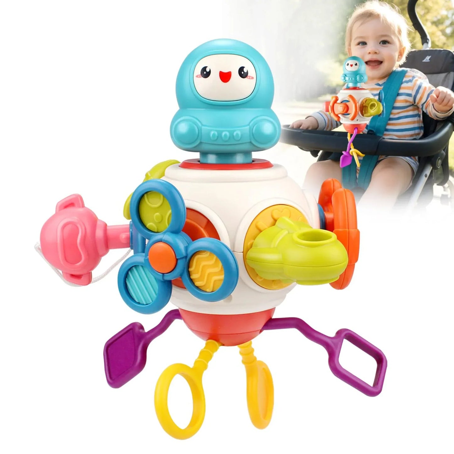 Montessori Educational Toys For Toddlers, 8 in 1 Activity Space Busy Cube Toys Sensory Fidget Toys - Little Thinkers Hub