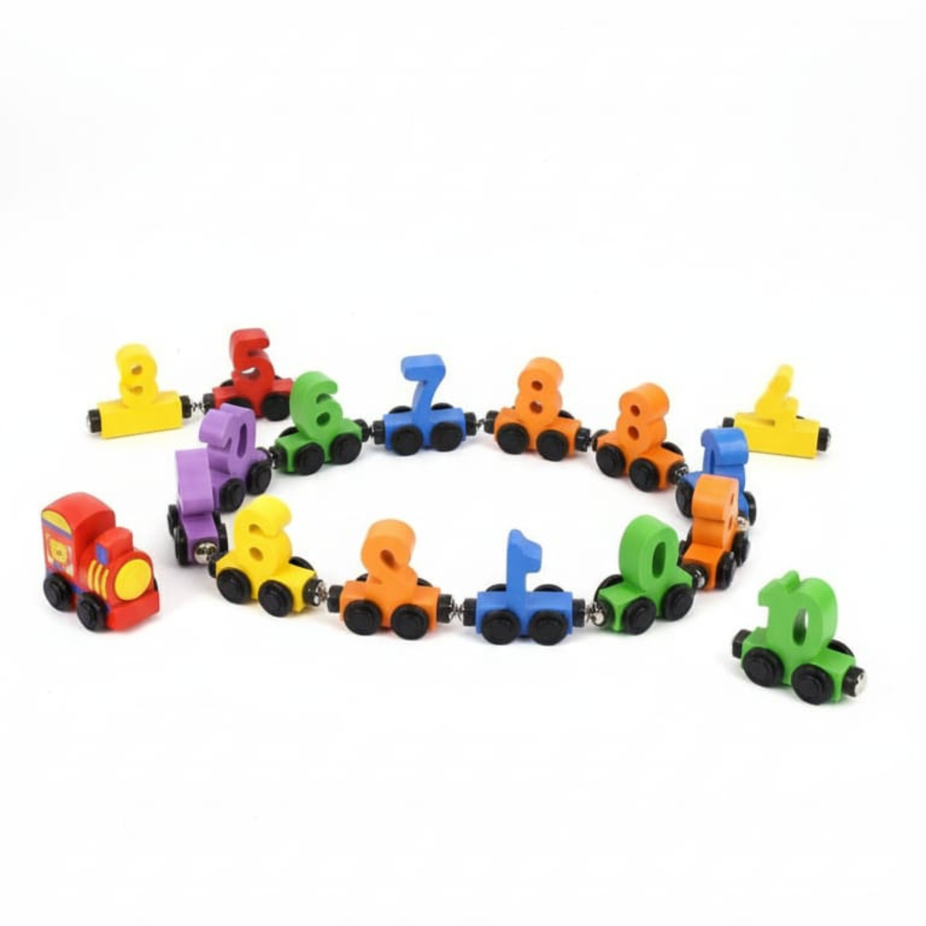 Wooden Digital Train