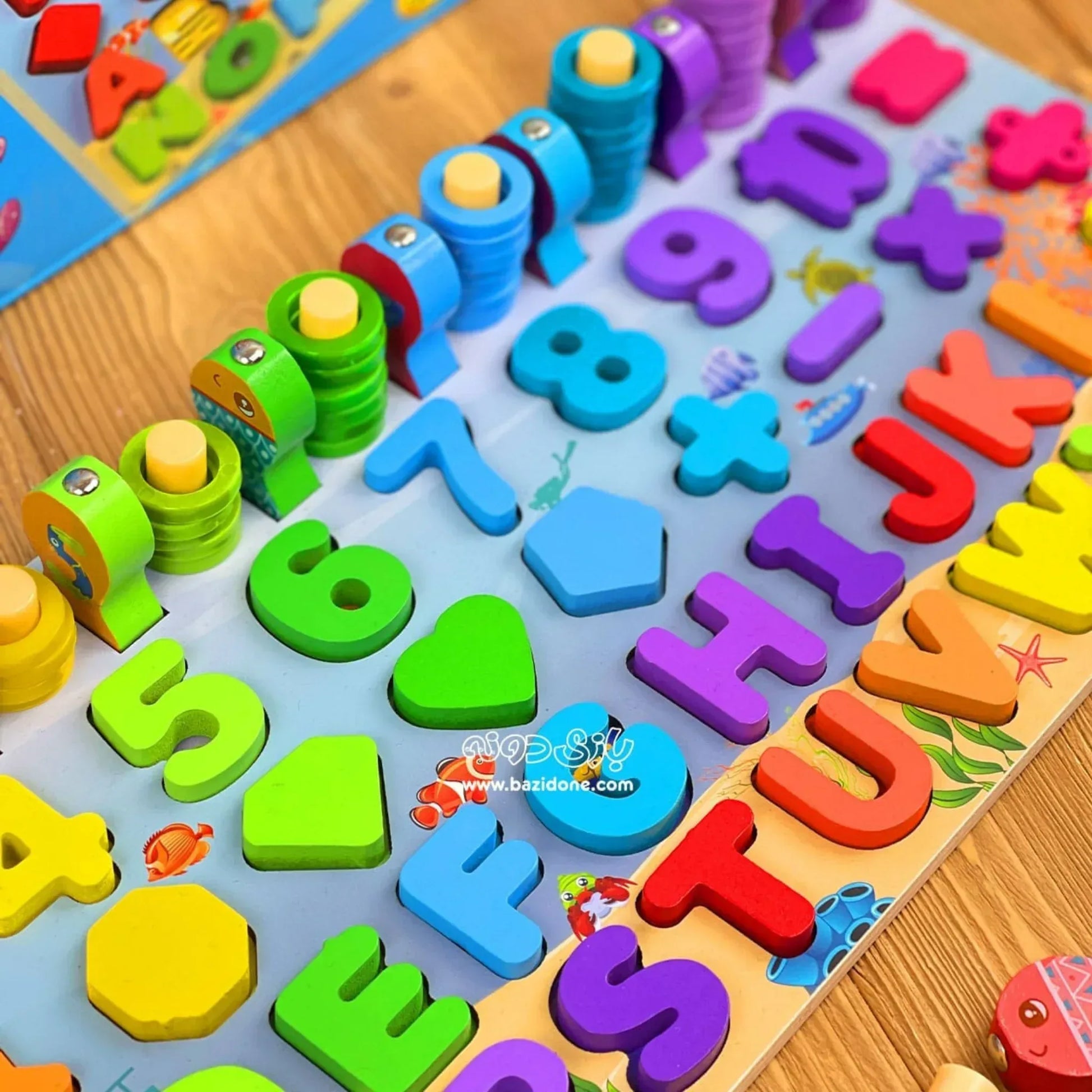 7 in 1 Preschool Learning Board - Little Thinkers Hub