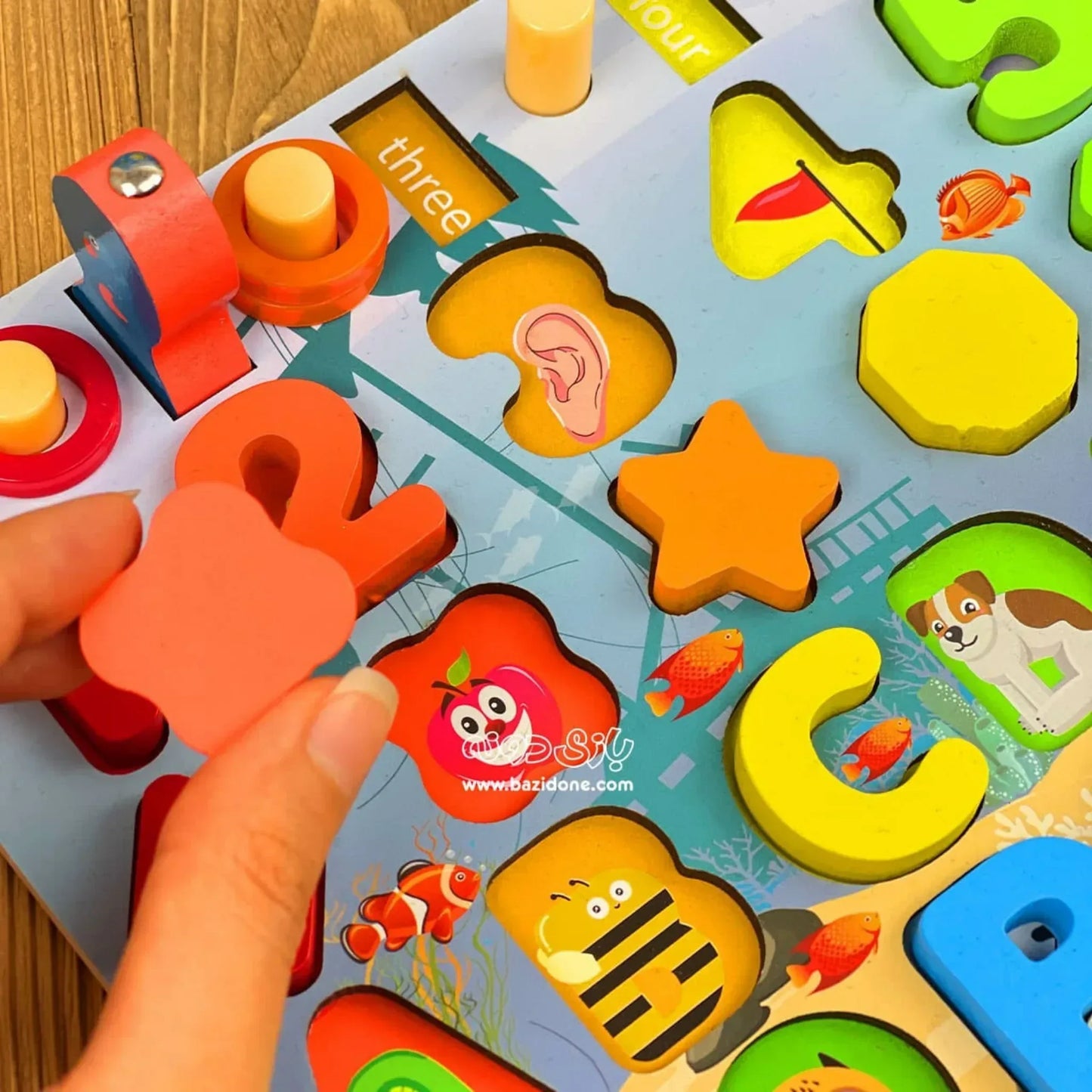 7 in 1 Preschool Learning Board - Little Thinkers Hub