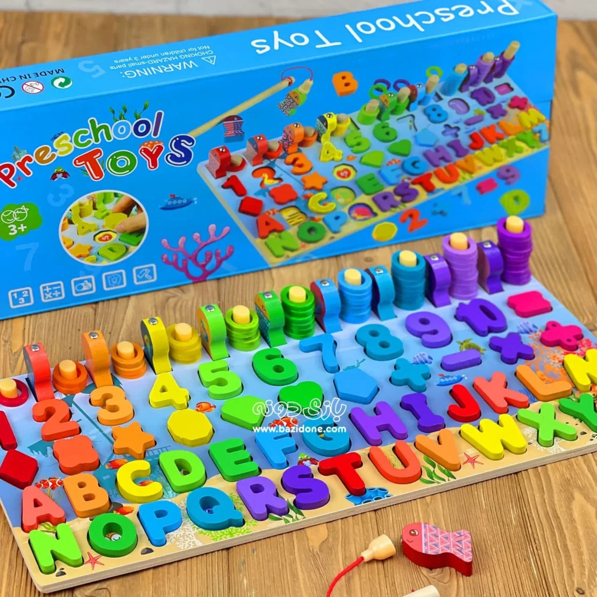 7 in 1 Preschool Learning Board - Little Thinkers Hub
