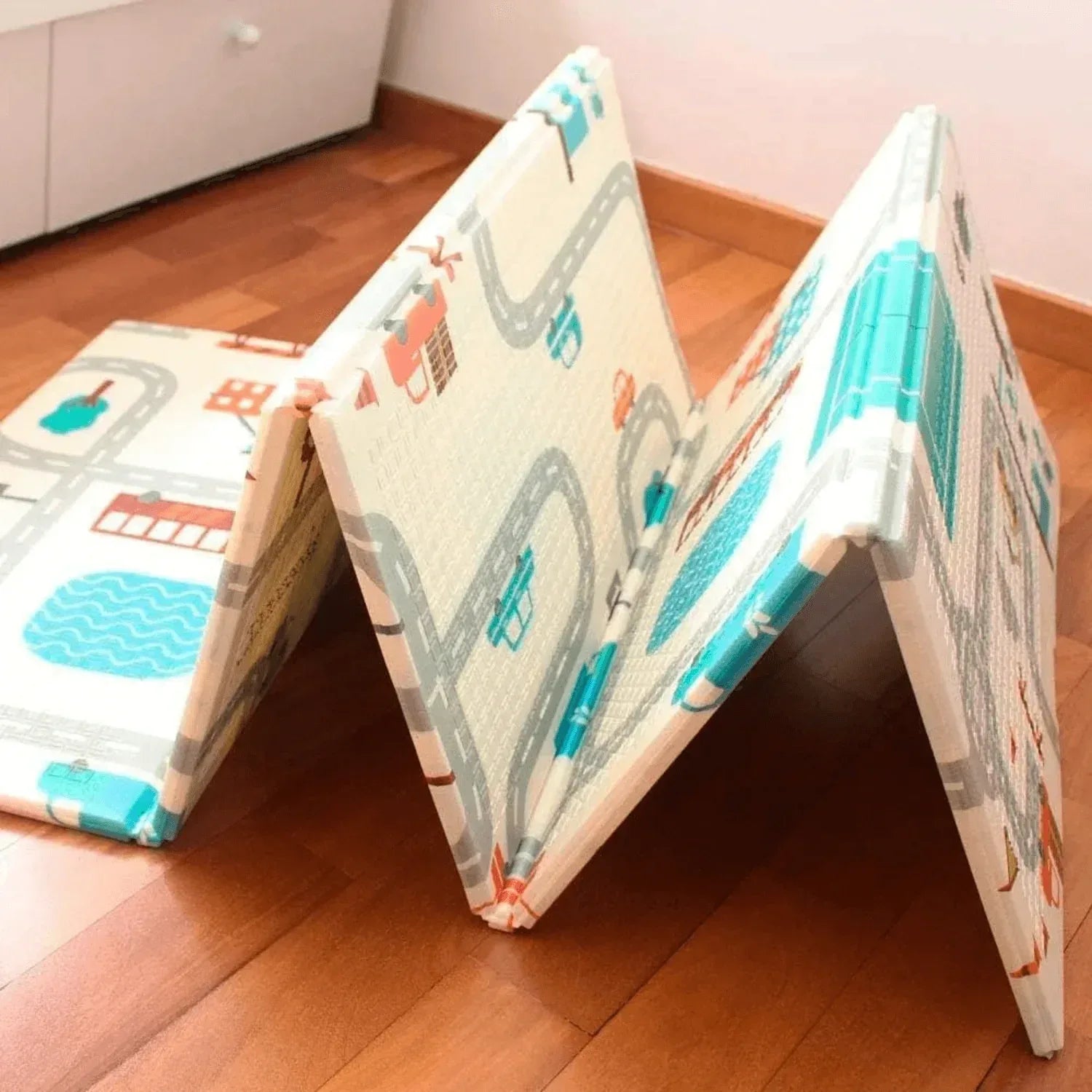 Baby Playmat – 8mm Soft Anti-Shock Foam Tummy Time Mat - Little Thinkers Hub