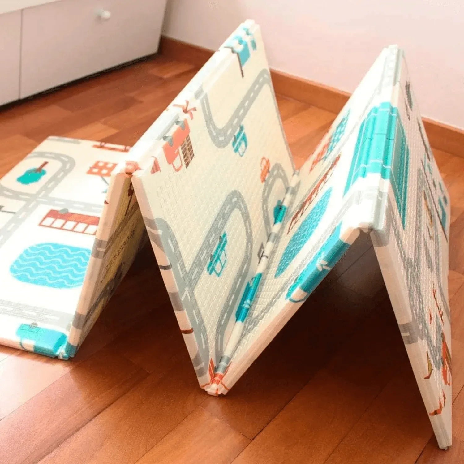 Baby Playmat – 8mm Soft Anti-Shock Foam Tummy Time Mat - Little Thinkers Hub