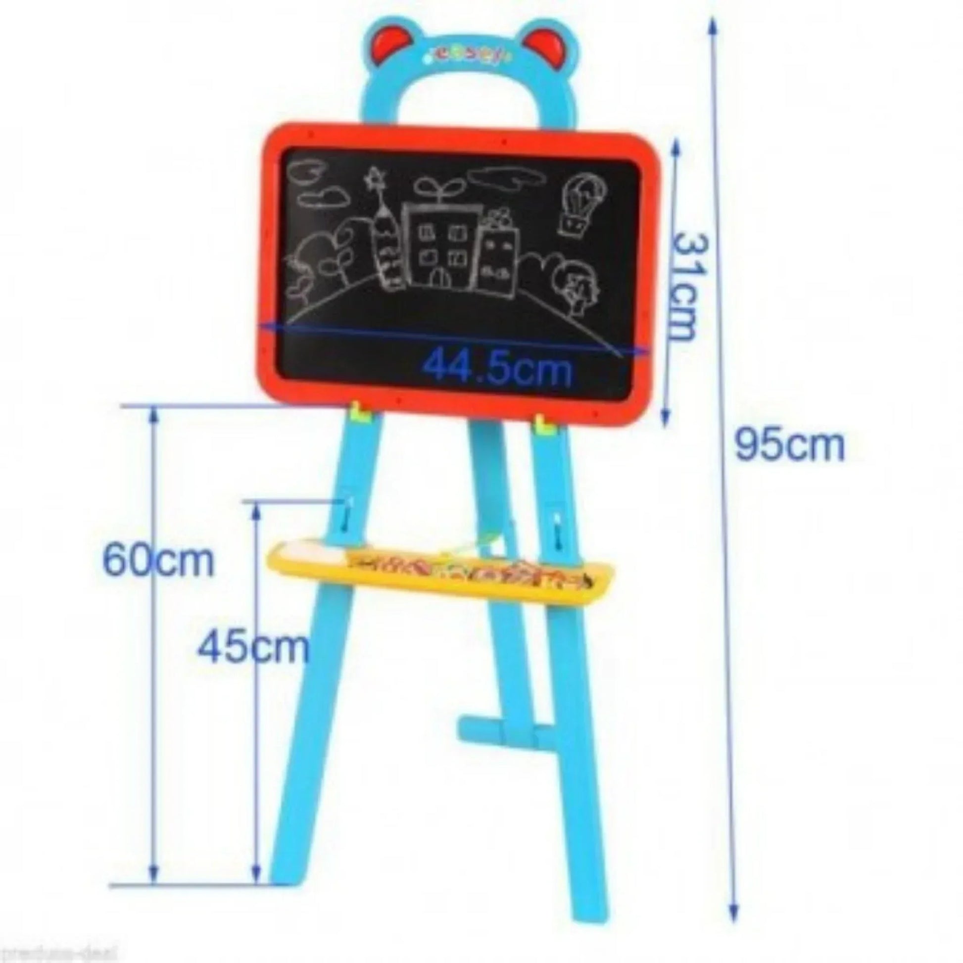 3 in 1 Magnetic Learning Easel Board - Little Thinkers Hub