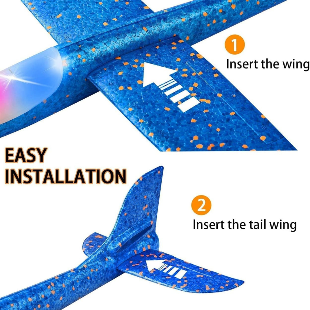 Catapult Gun Aircraft With Light