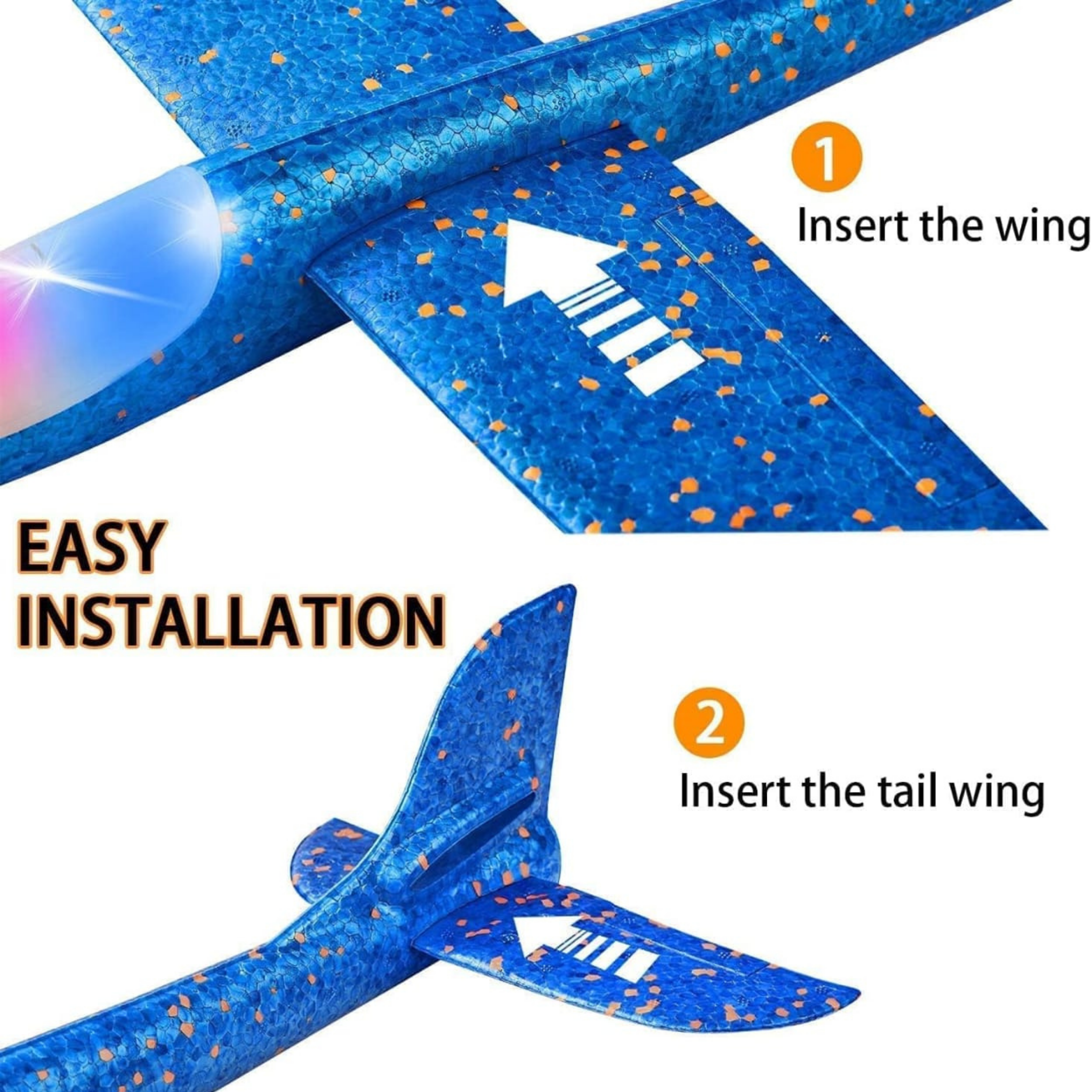 Catapult Gun Aircraft With Light