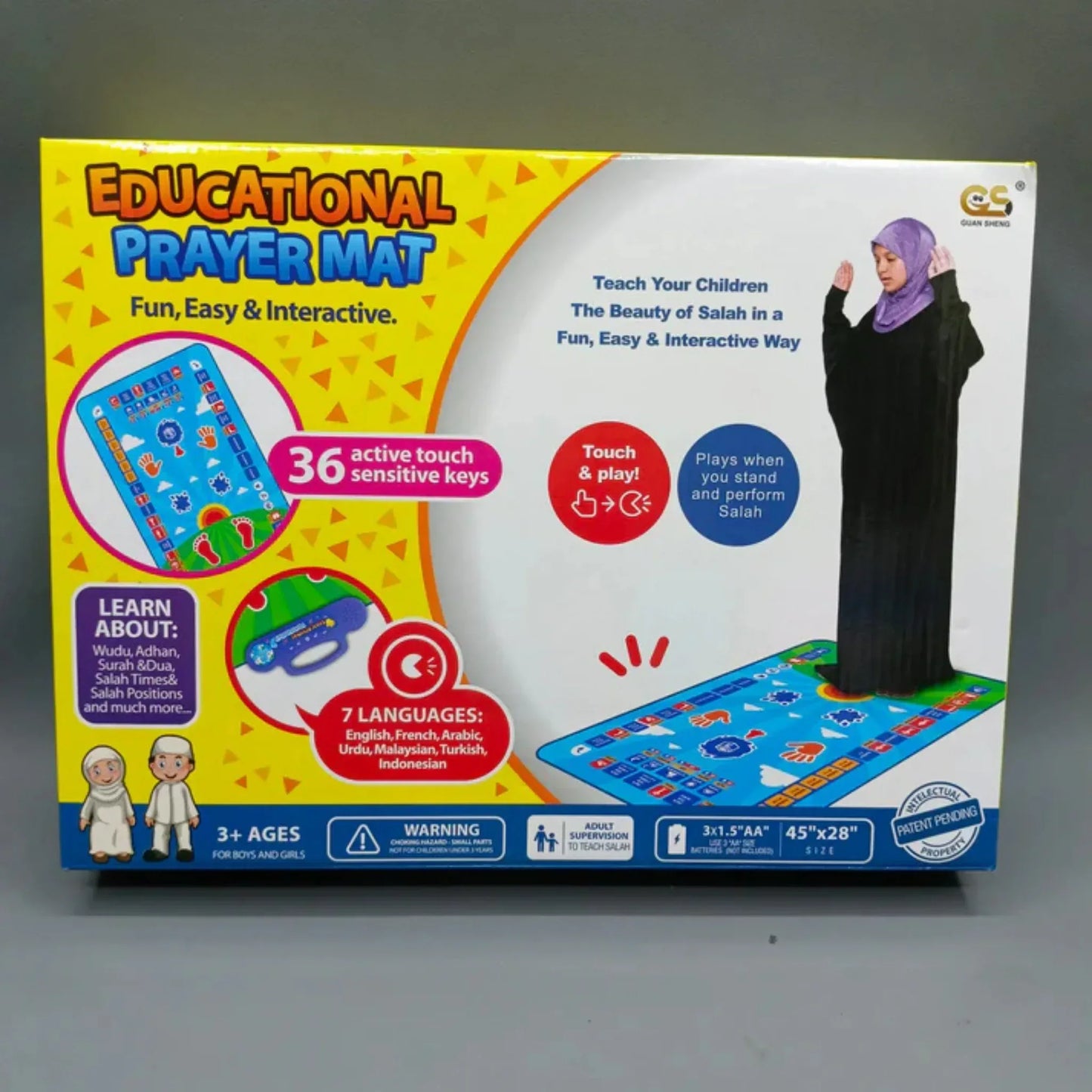 Educational Prayer Mat - Little Thinkers Hub