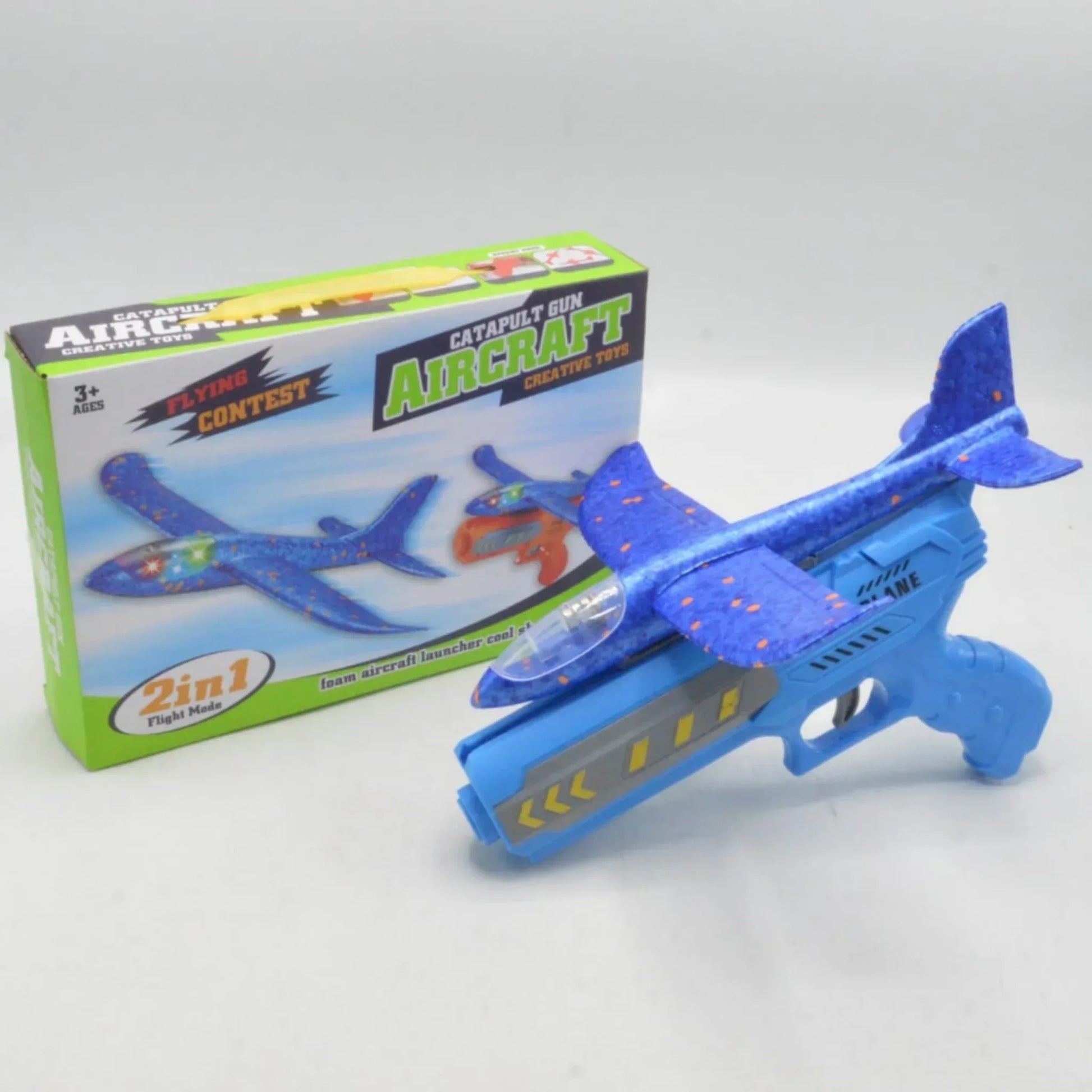 Catapult Gun Aircraft With Light - Little Thinkers Hub