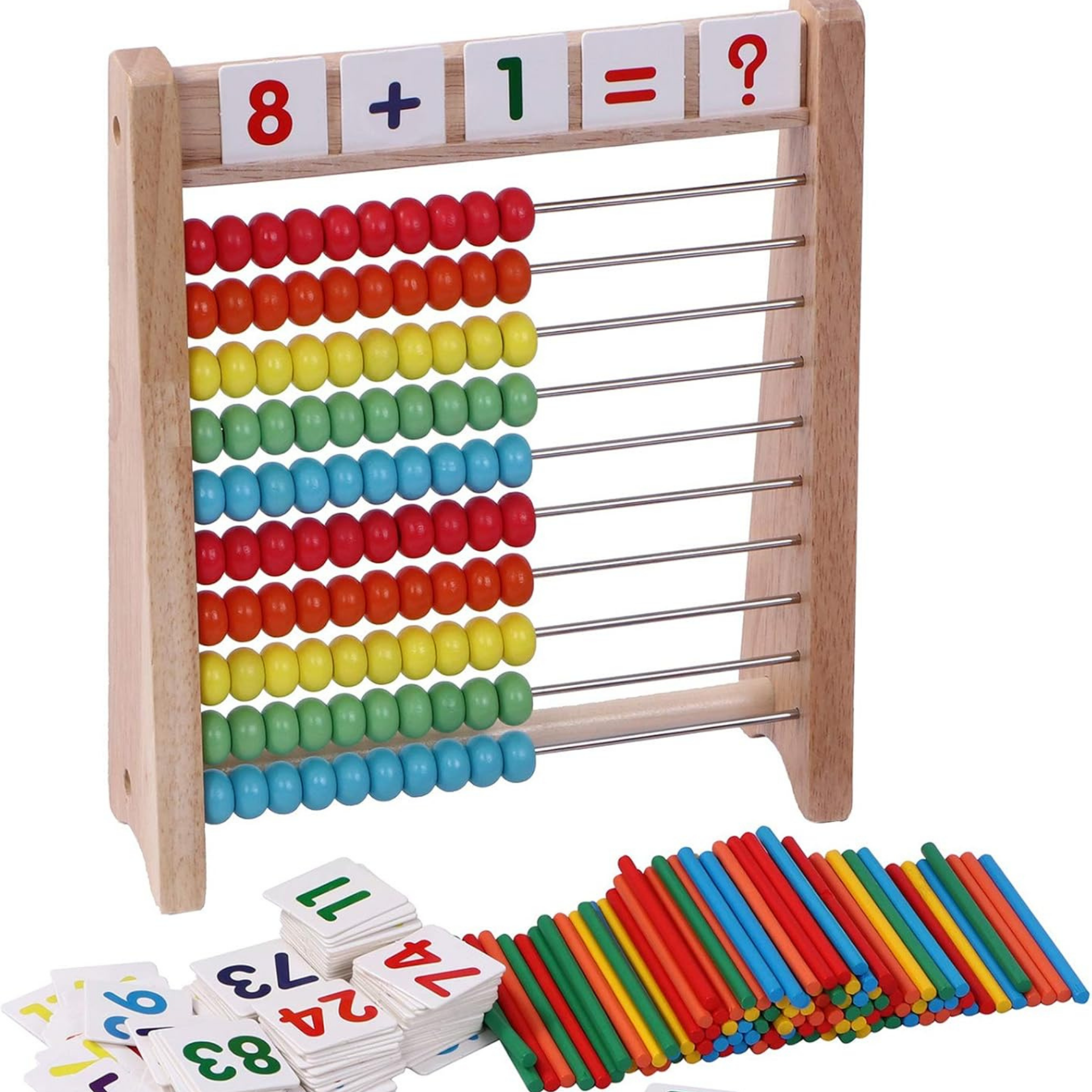 2 in 1 Abacus & Computing Rack