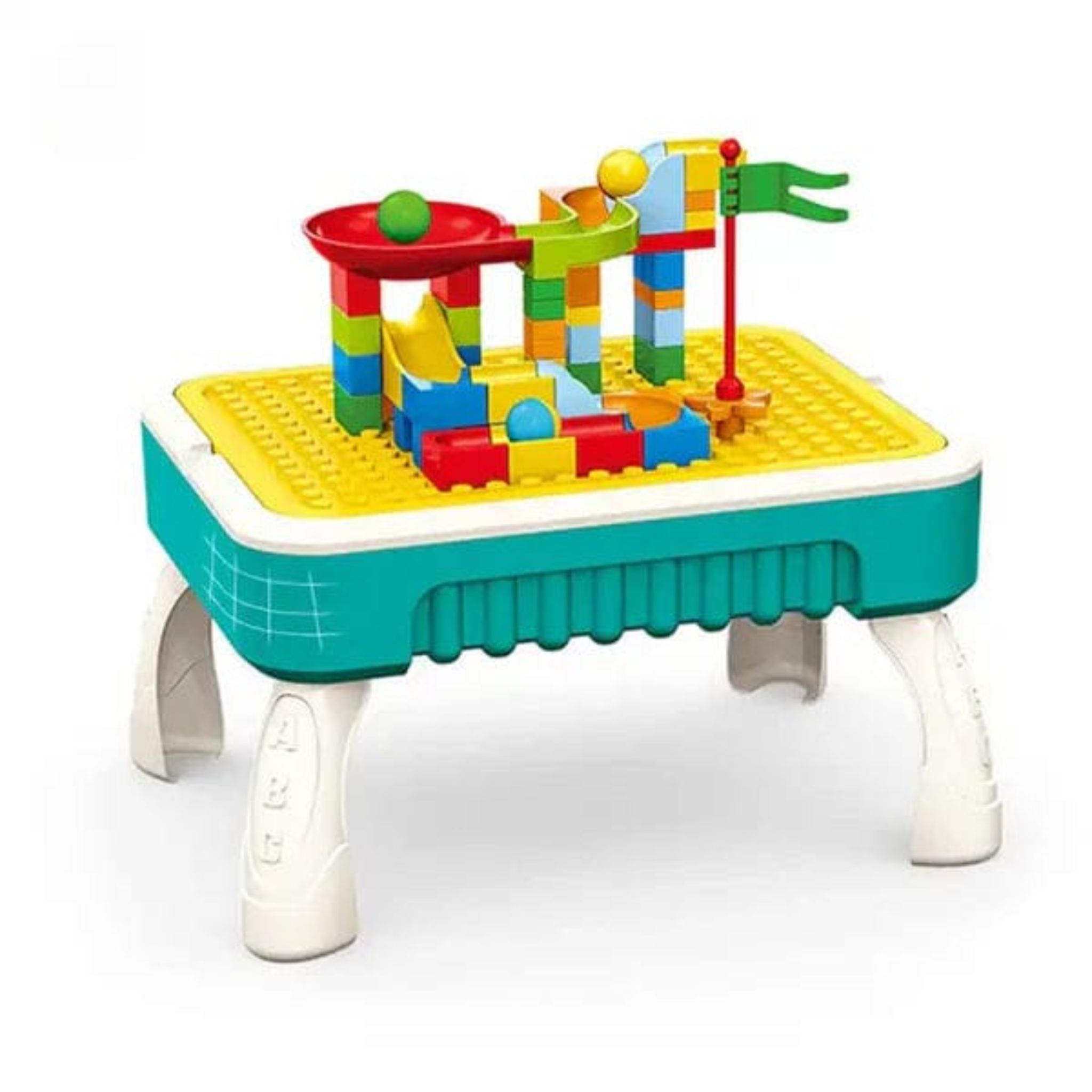 2-in-1 Blocks and Drawing Table