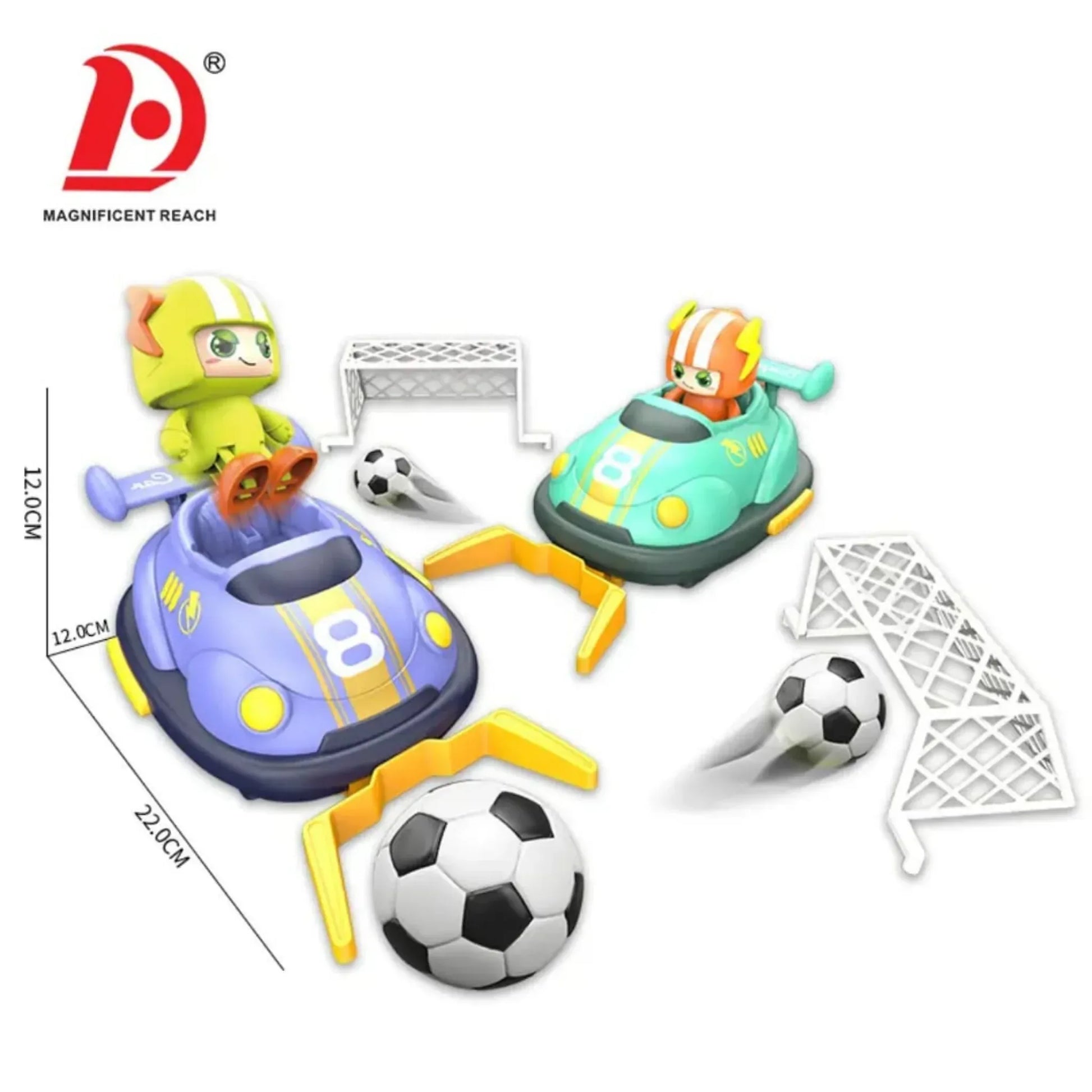 Rc Dodging Foothball Match Bumper Cars - Little Thinkers Hub