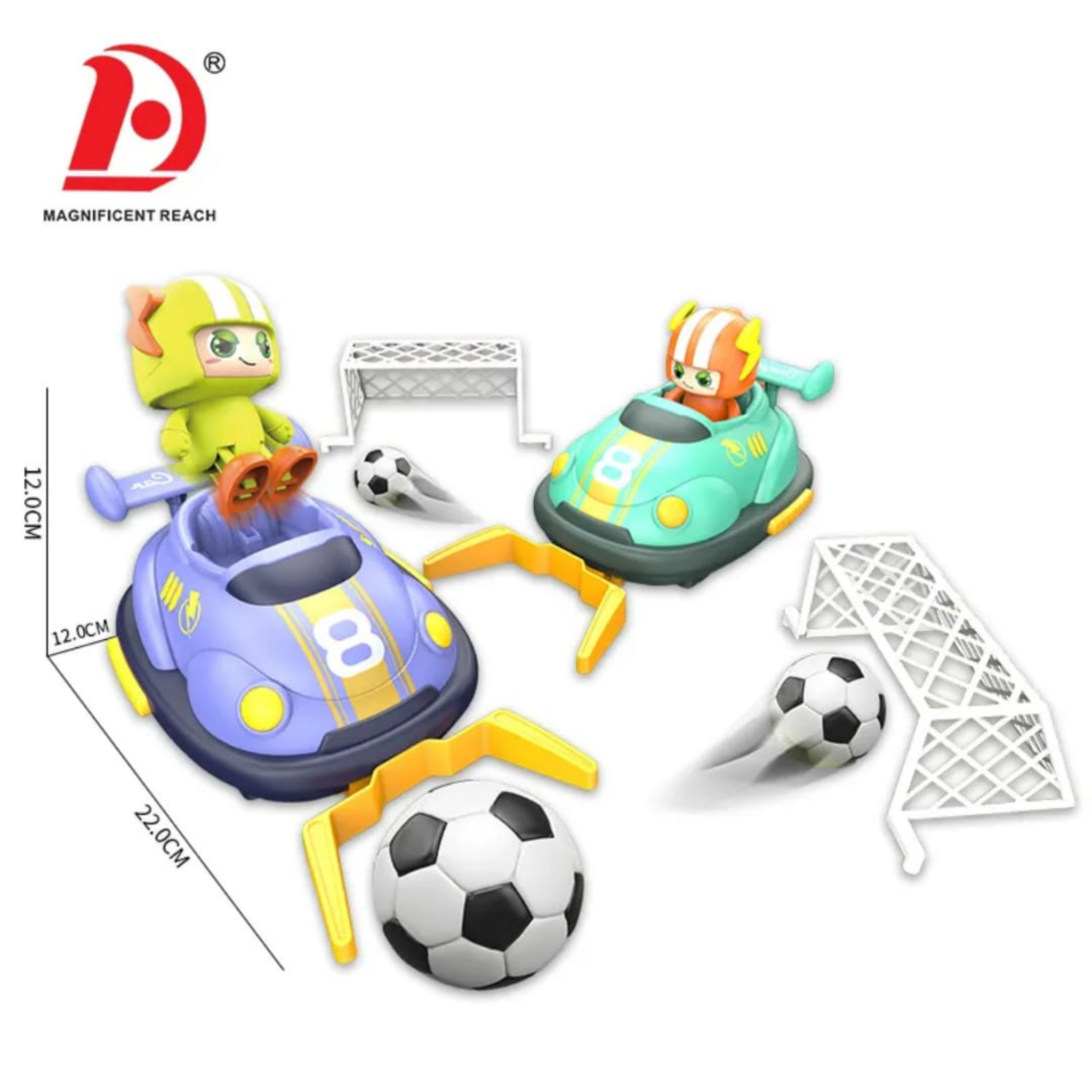 Rc Dodging Foothball Match Bumper Cars