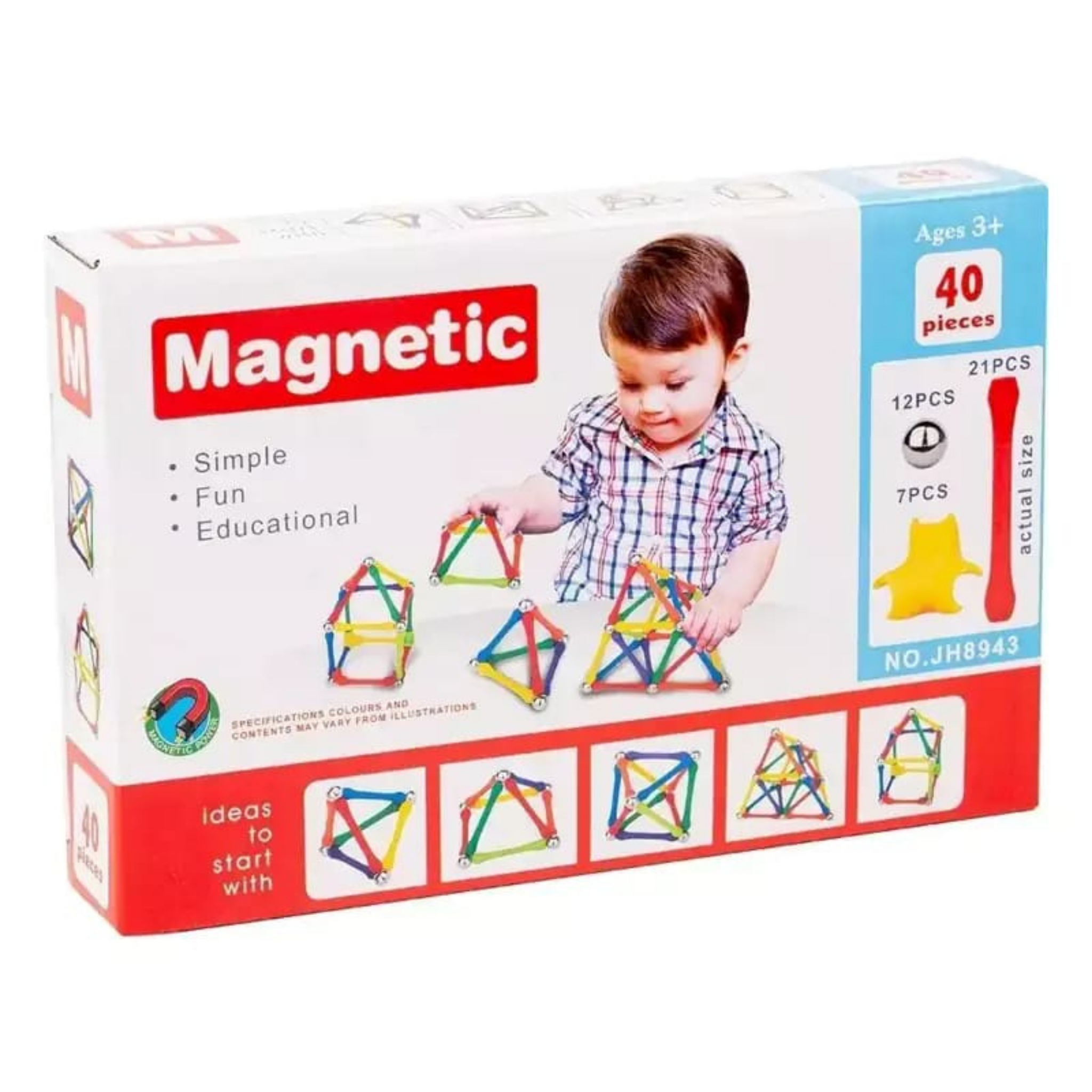 Magnetic puzzle 40 Pieces