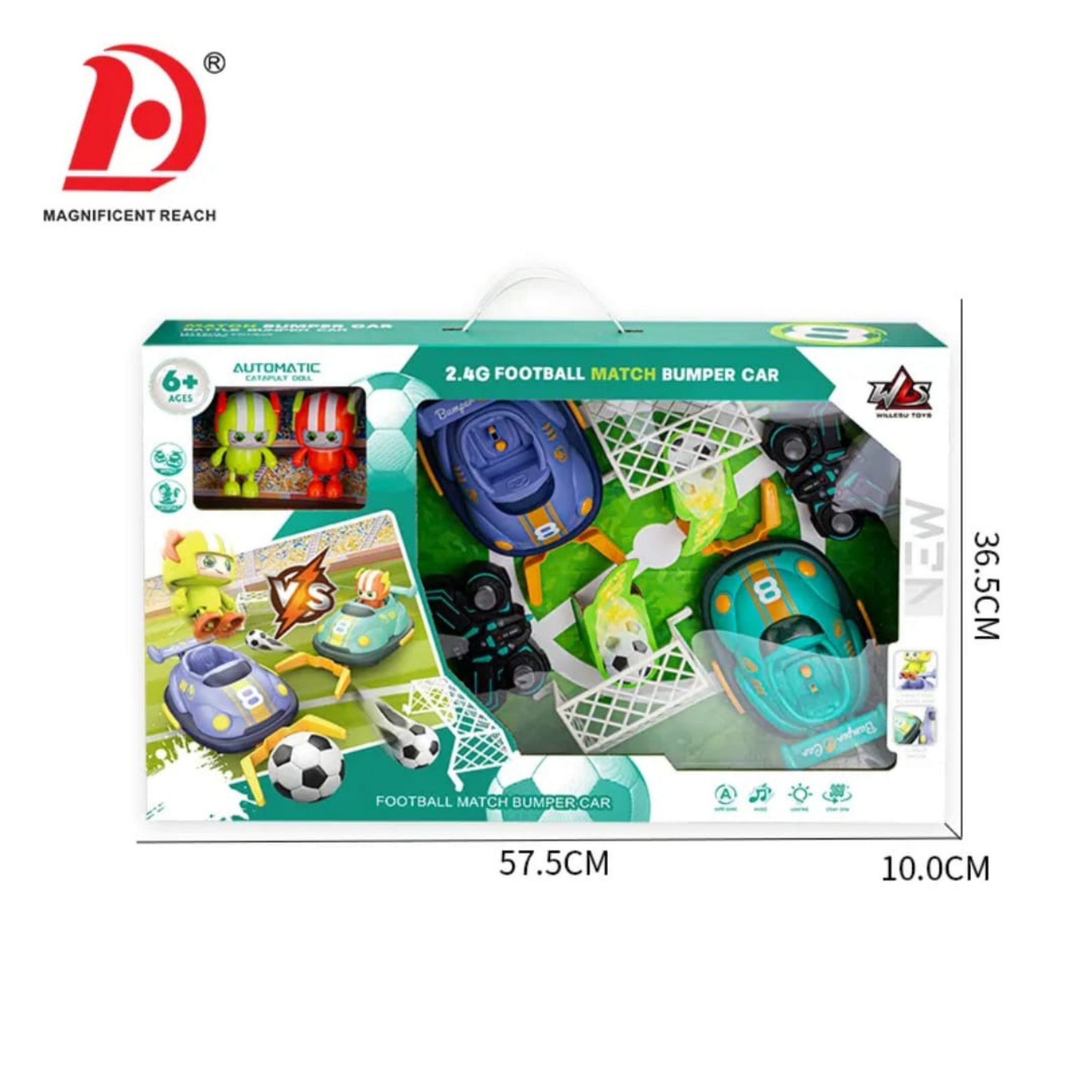 Rc Dodging Foothball Match Bumper Cars