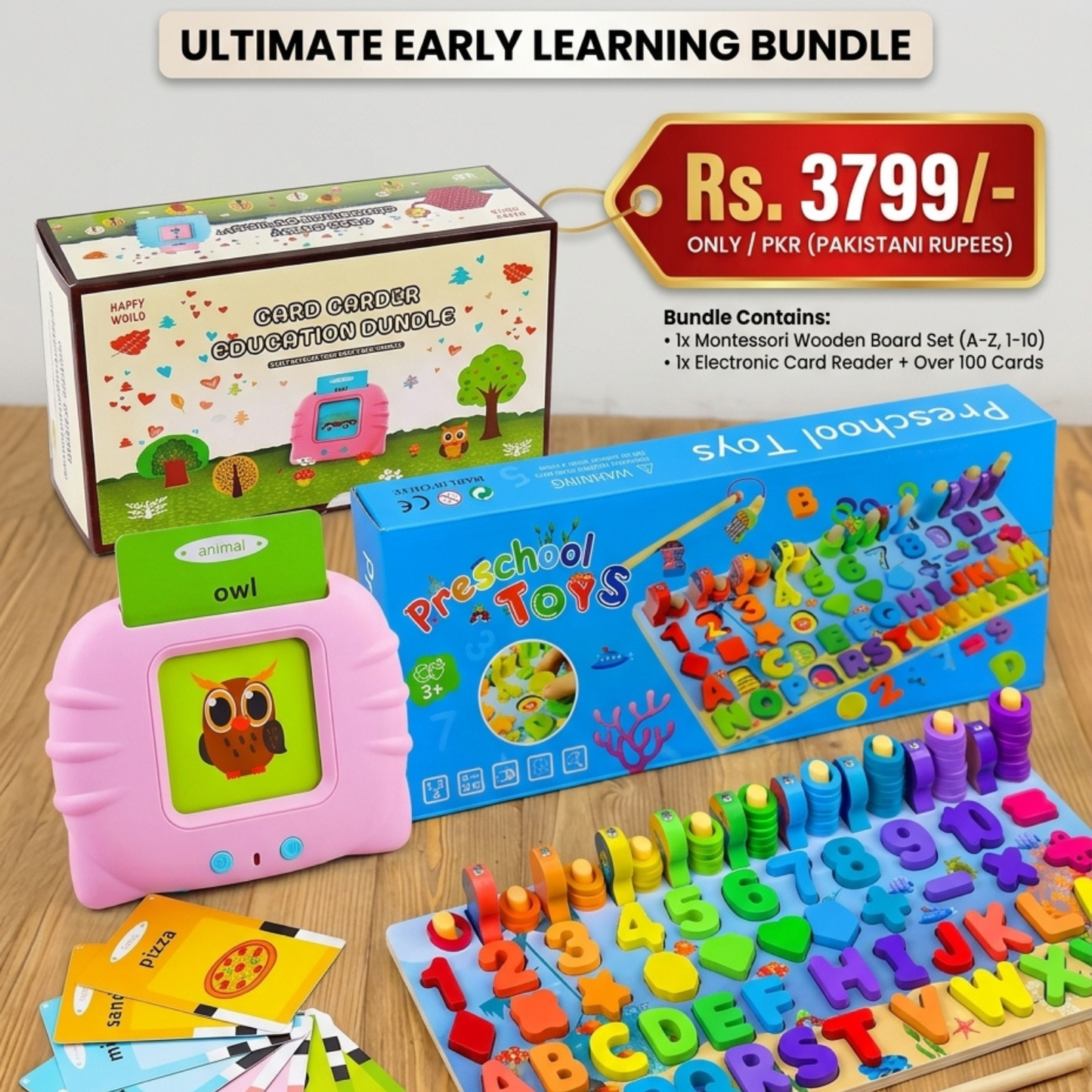 🧠 Ultimate Early Learning Bundle – Smart Kids Start Here!