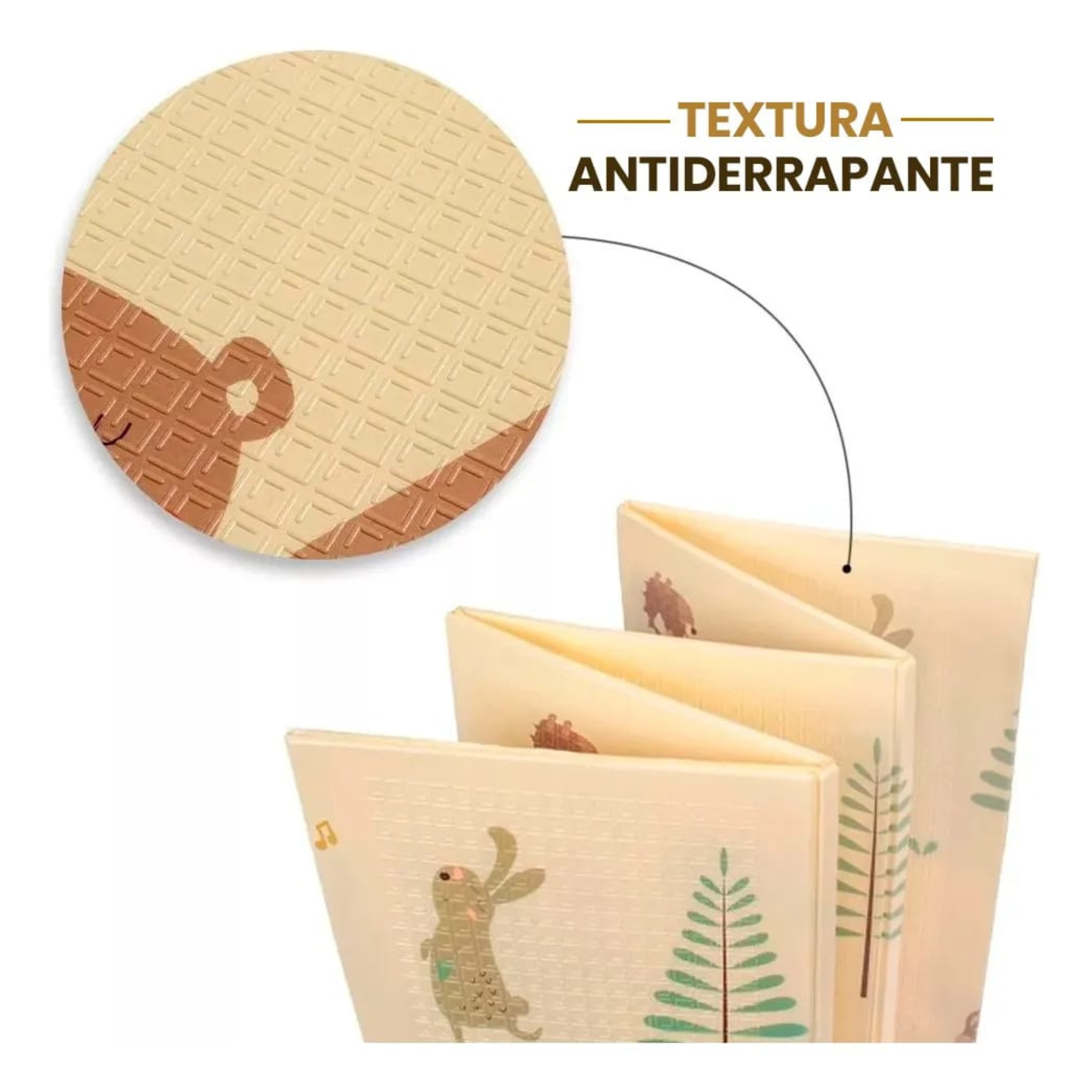 Premium Baby Play Mat – Foldable, Thick, Non-Slip | 3 Sizes Available