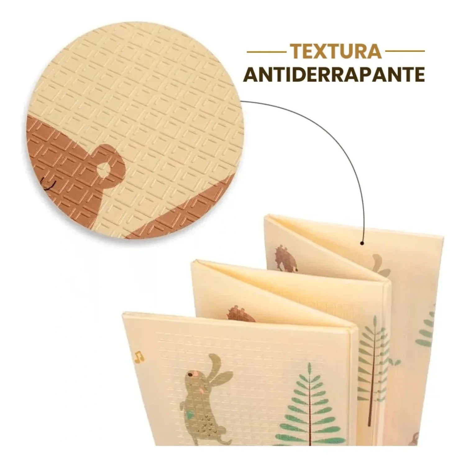 Baby Playmat – 8mm Soft Anti-Shock Foam Tummy Time Mat - Little Thinkers Hub