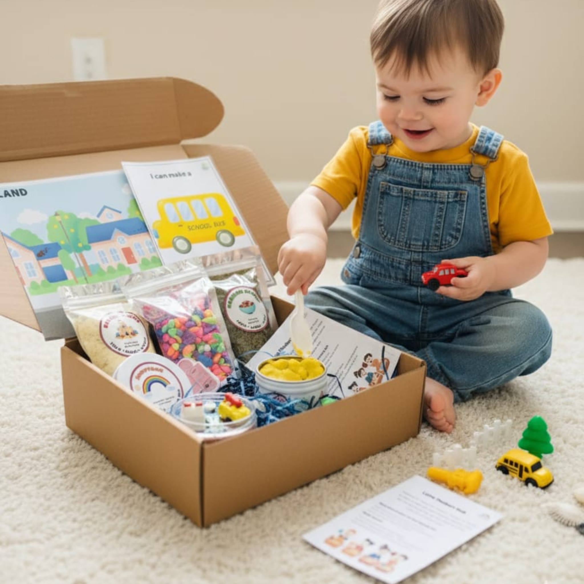 Transport Sensory Bin