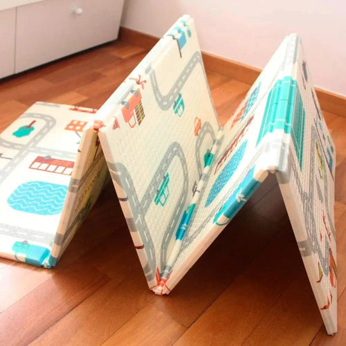 Premium Baby Play Mat – Foldable, Thick, Non-Slippery - Little Thinkers Hub