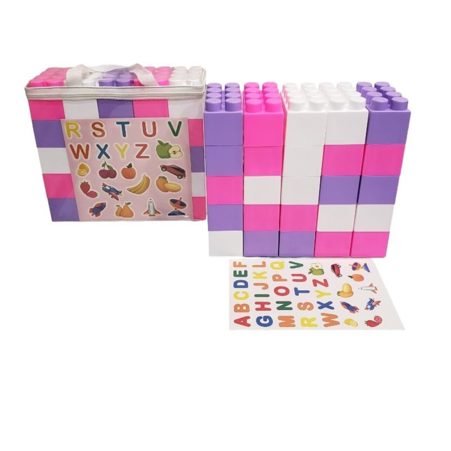 🧱 Jumbo Size Building Blocks – Giant Soft Stacking Blocks for Toddlers & Kids