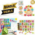 Montessori Toddlers Essential Bundle - Puzzle | Clock | Magic Book - Little Thinkers Hub