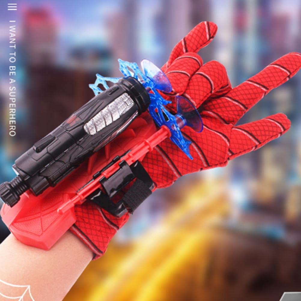 Spiderman shooter gloves toy