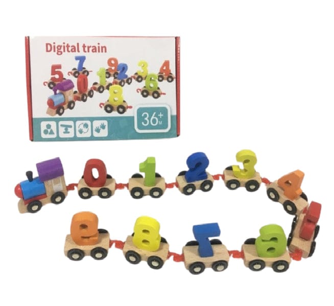 Wooden Digital Train