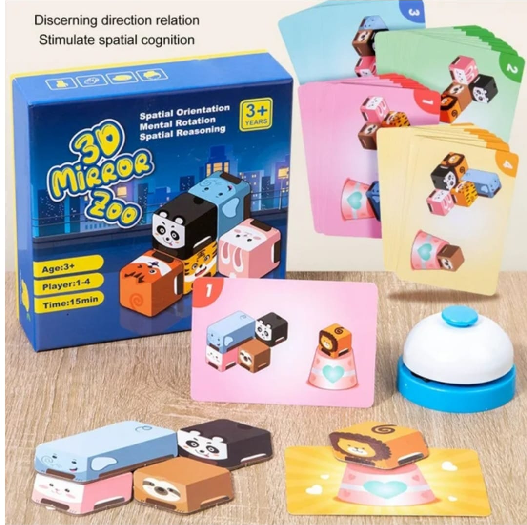 3D Mirror Zoo Game