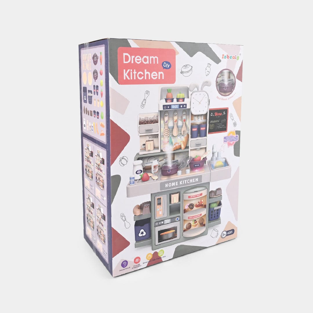 Dream Home Kitchen Set With Accessories And Light