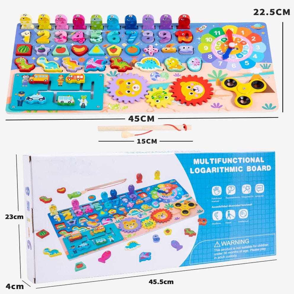 8 in 1 Wooden Multi-functional Board