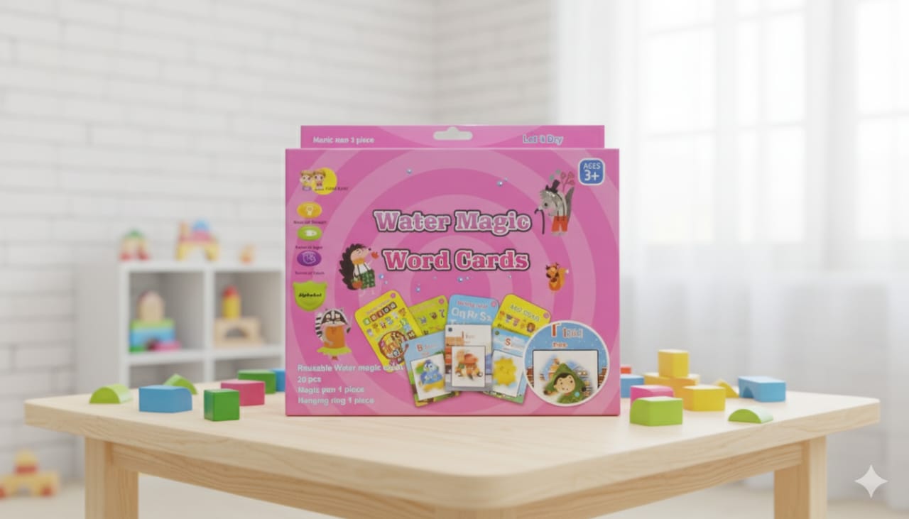 Water Magic Flash Cards