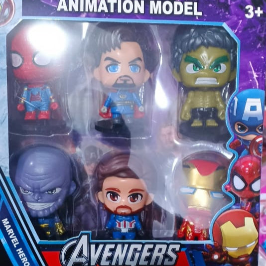 Animated Avengers Model